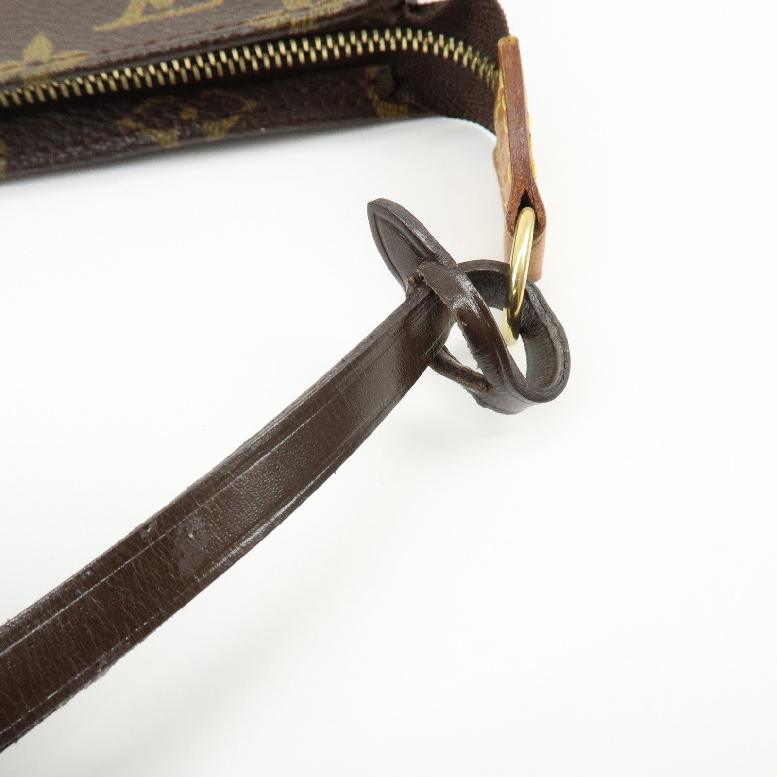 Louis Vuitton Monogram Pouch for Bucket PM Bag Pouch Brown