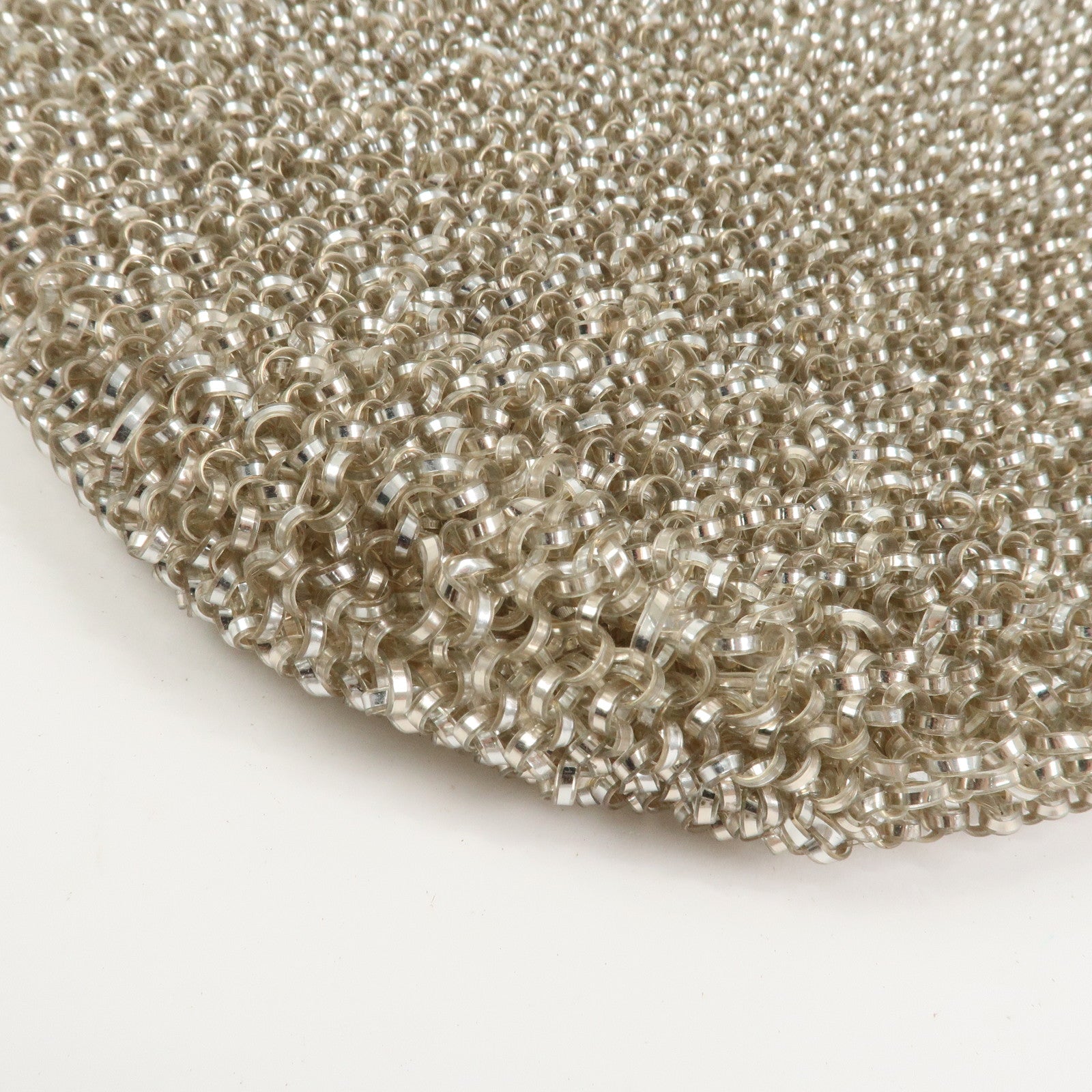ANTEPRIMA PVC Hand Bag Shoulder Bag Clear Champagne Gold