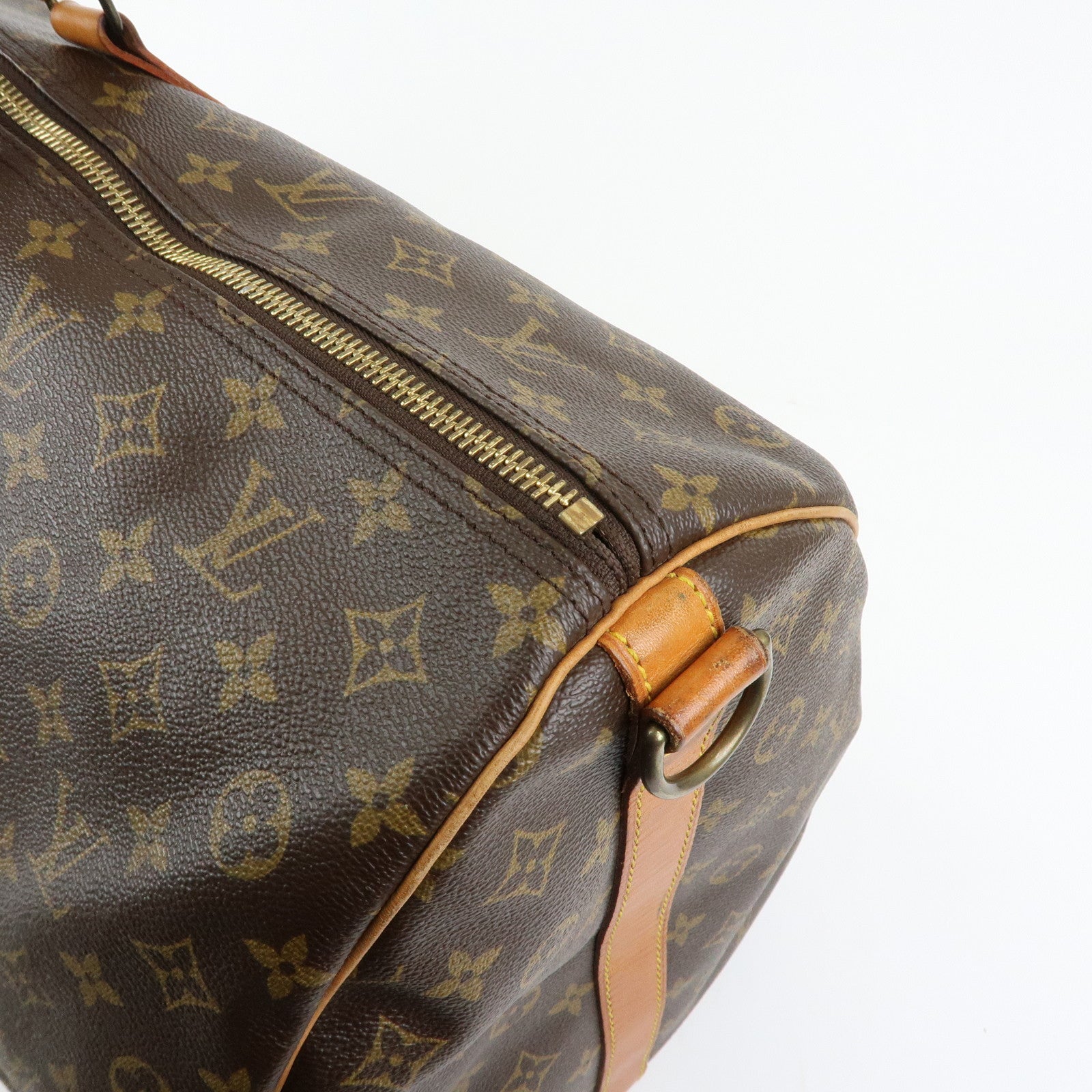 Louis Vuitton Monogram Keep All Bandouliere 60 Boston Bag M41412