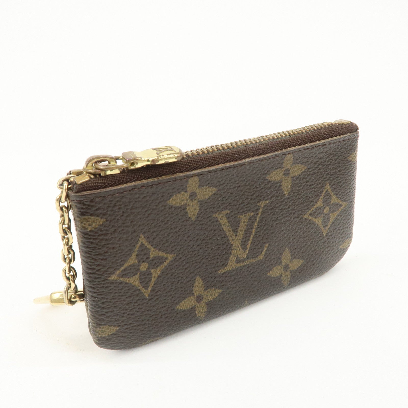 Louis Vuitton Monogram Pochette Cles Coin Case Key Case M62650
