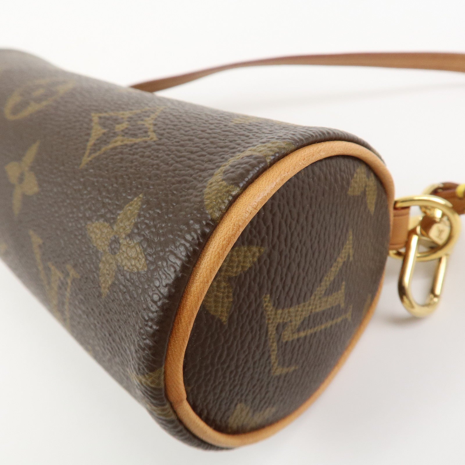 Louis Vuitton Monogram Mini Pouch for Papillon Bag Brown