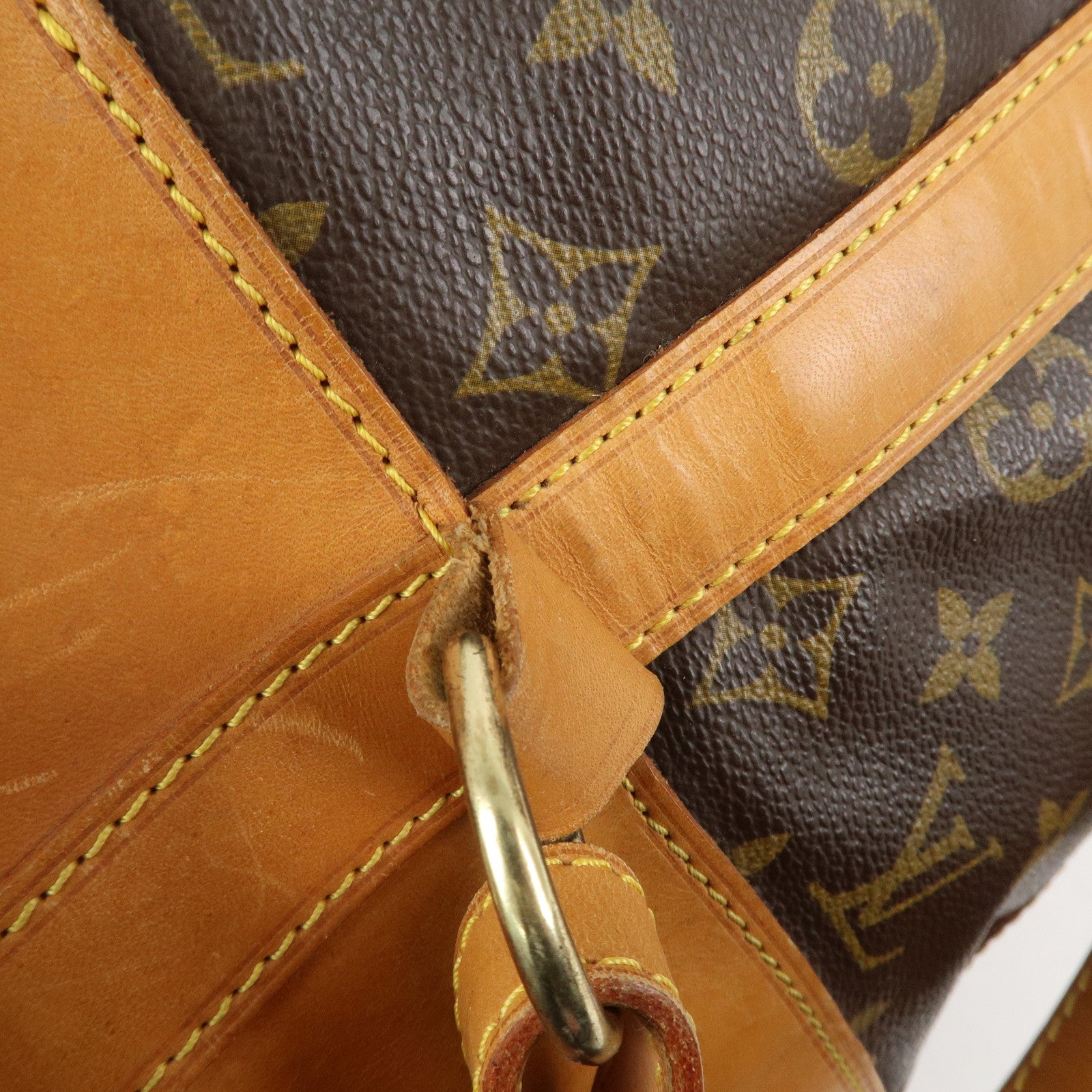 Louis Vuitton Monogram Randonnee GM Shoulder Bag Brown M42244