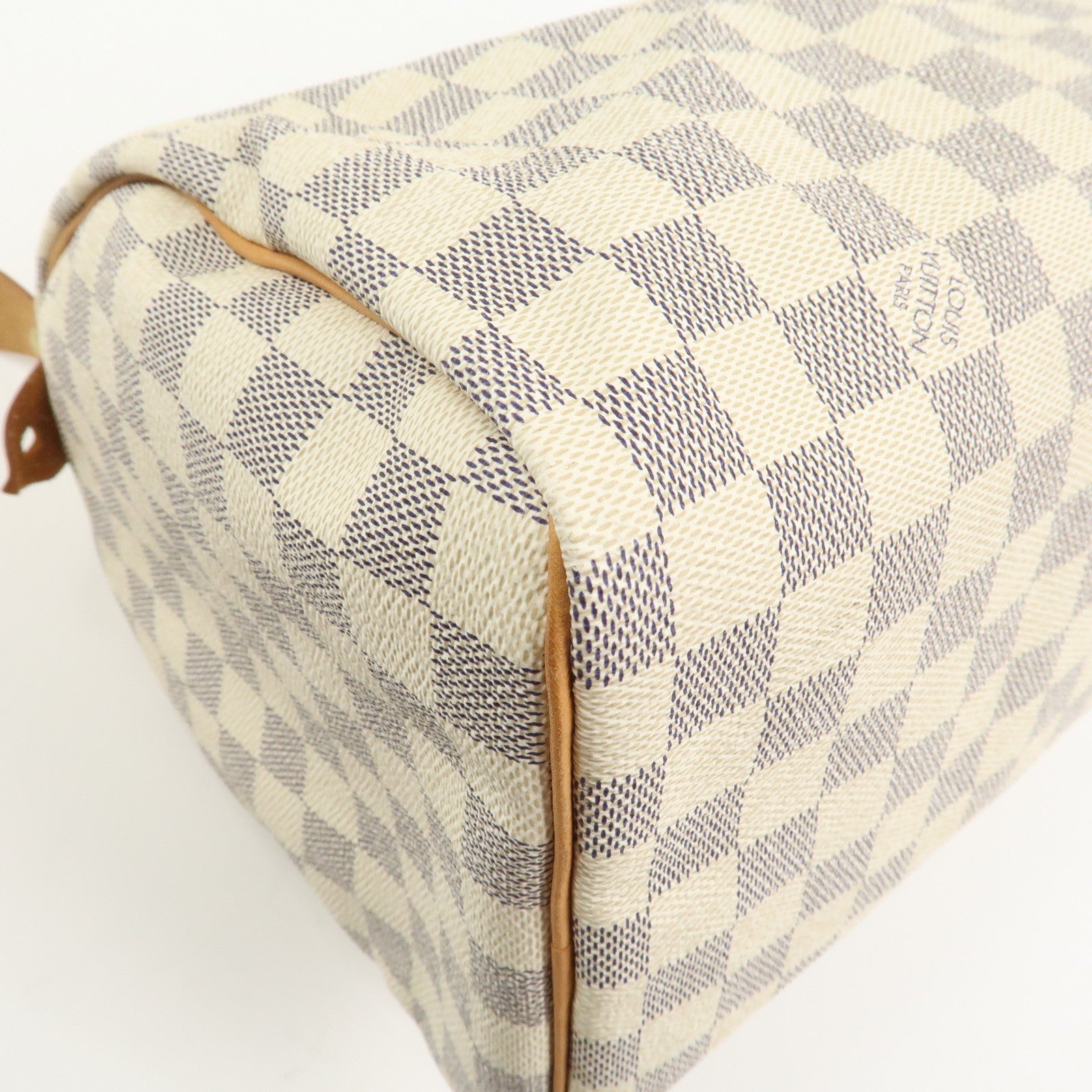Louis Vuitton Damier Azur Speedy 30 Boston Bag Hand Bag N41533