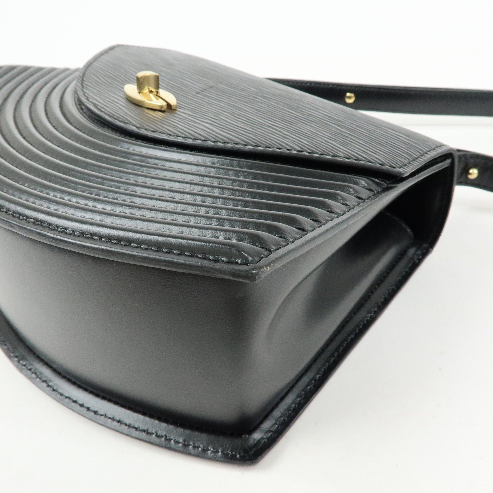 Louis Vuitton Epi Tilsit Shoulder Bag Hand Bag Noir Black M52482