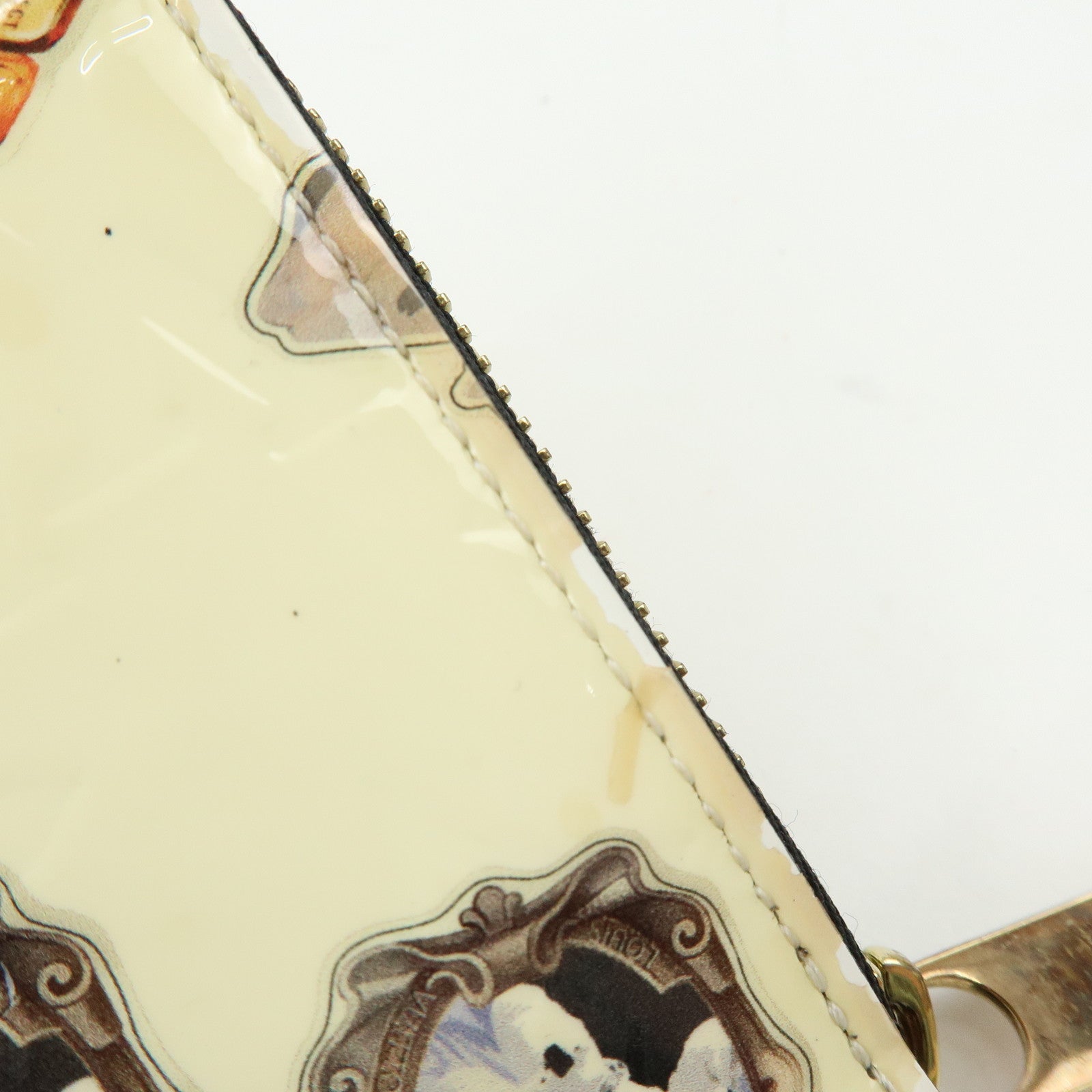 Louis Vuitton Monogram Vernis Zippy Wallet Sticker Print M50370