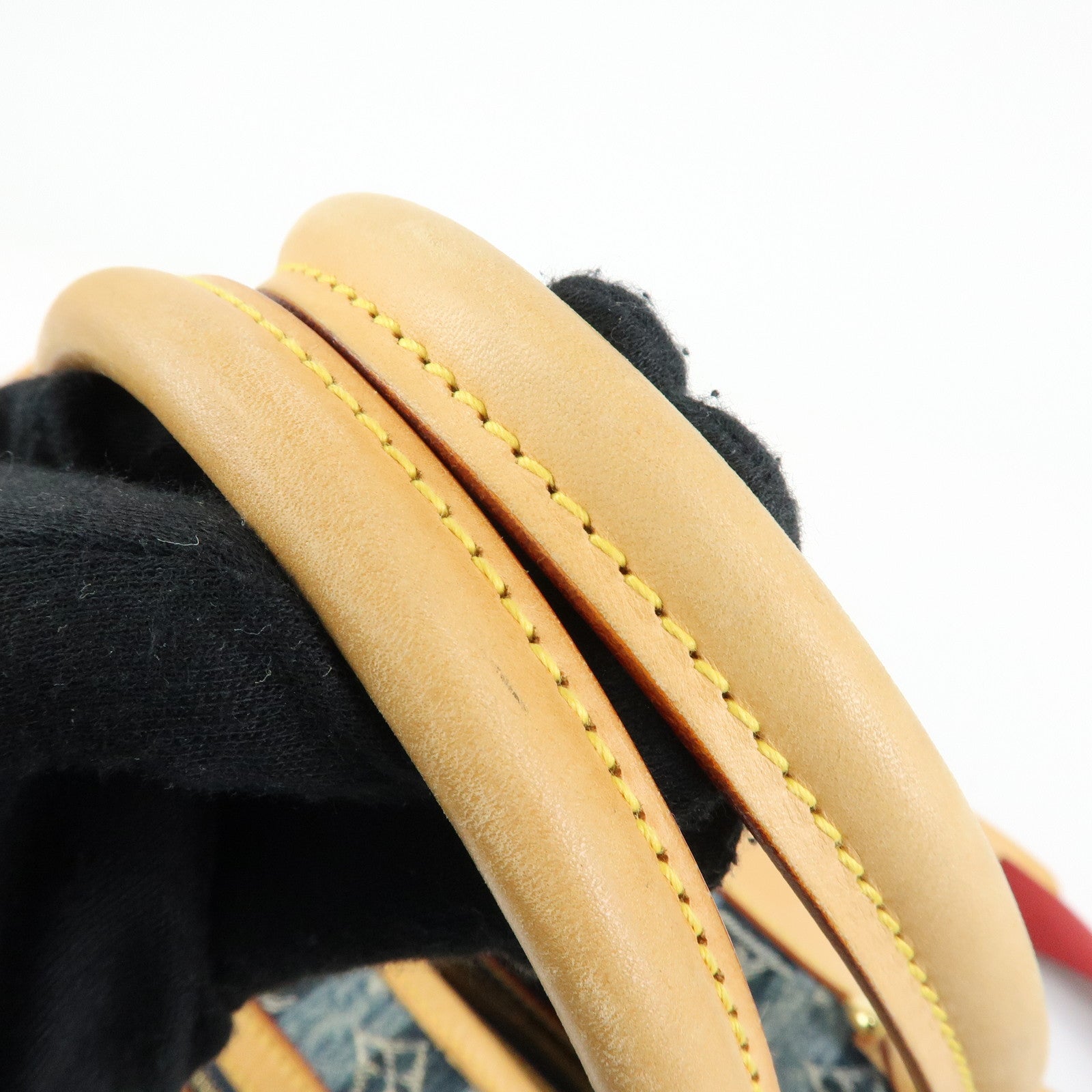 Louis Vuitton Monogram Denim Cabas Raye GM 2Way Hand Bag M95336
