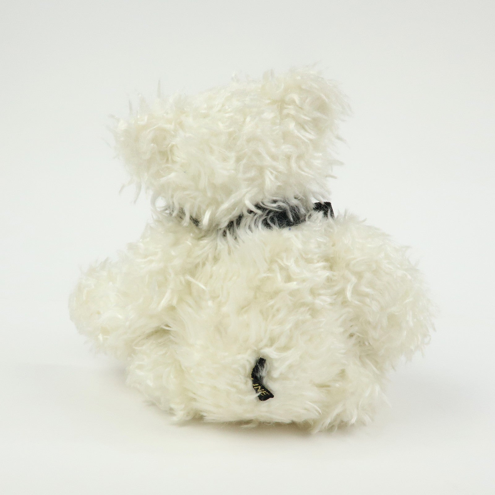 CELINE Macadam Teddy Bear Stuffed Animal White Light Brown