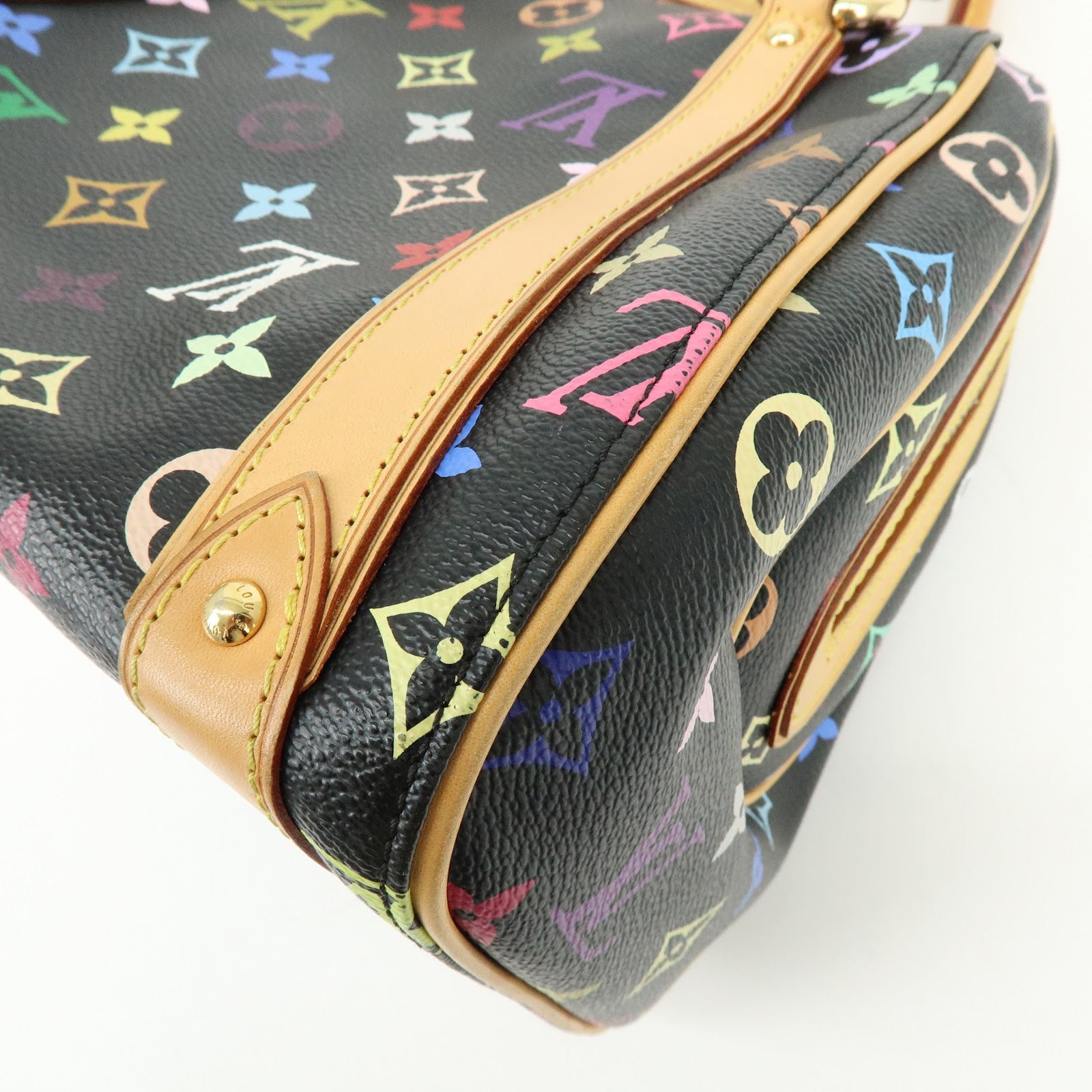 Louis Vuitton Monogram Multicolor Priscilla Hand Bag Noir M40097