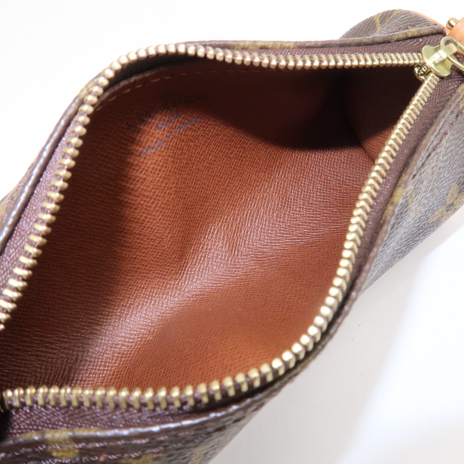 Louis Vuitton Monogram Mini Pouch for Papillon Bag New Style Brown