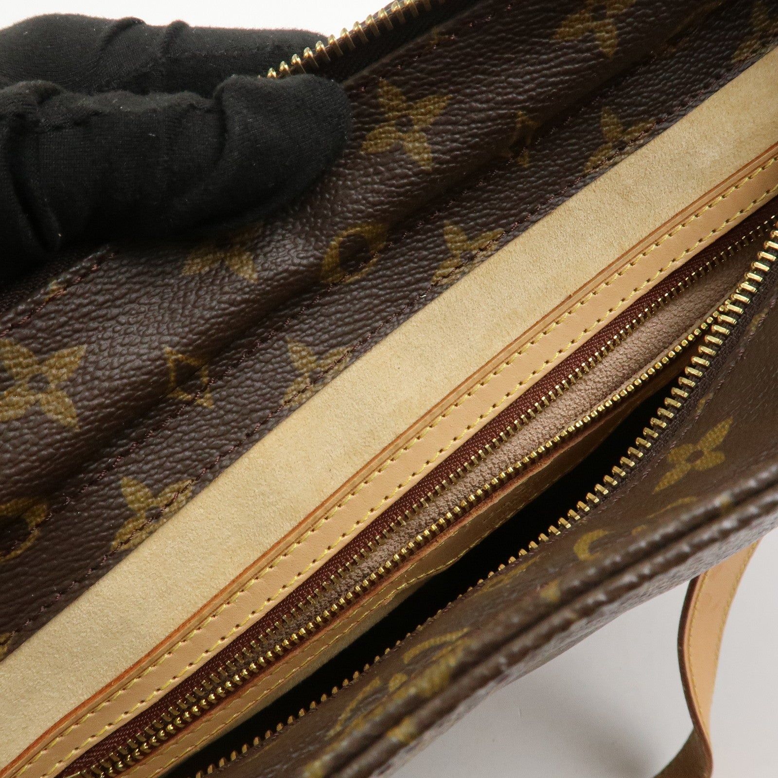 Louis Vuitton Monogram Luco Tote Bag Shoulder Bag Brown M51155