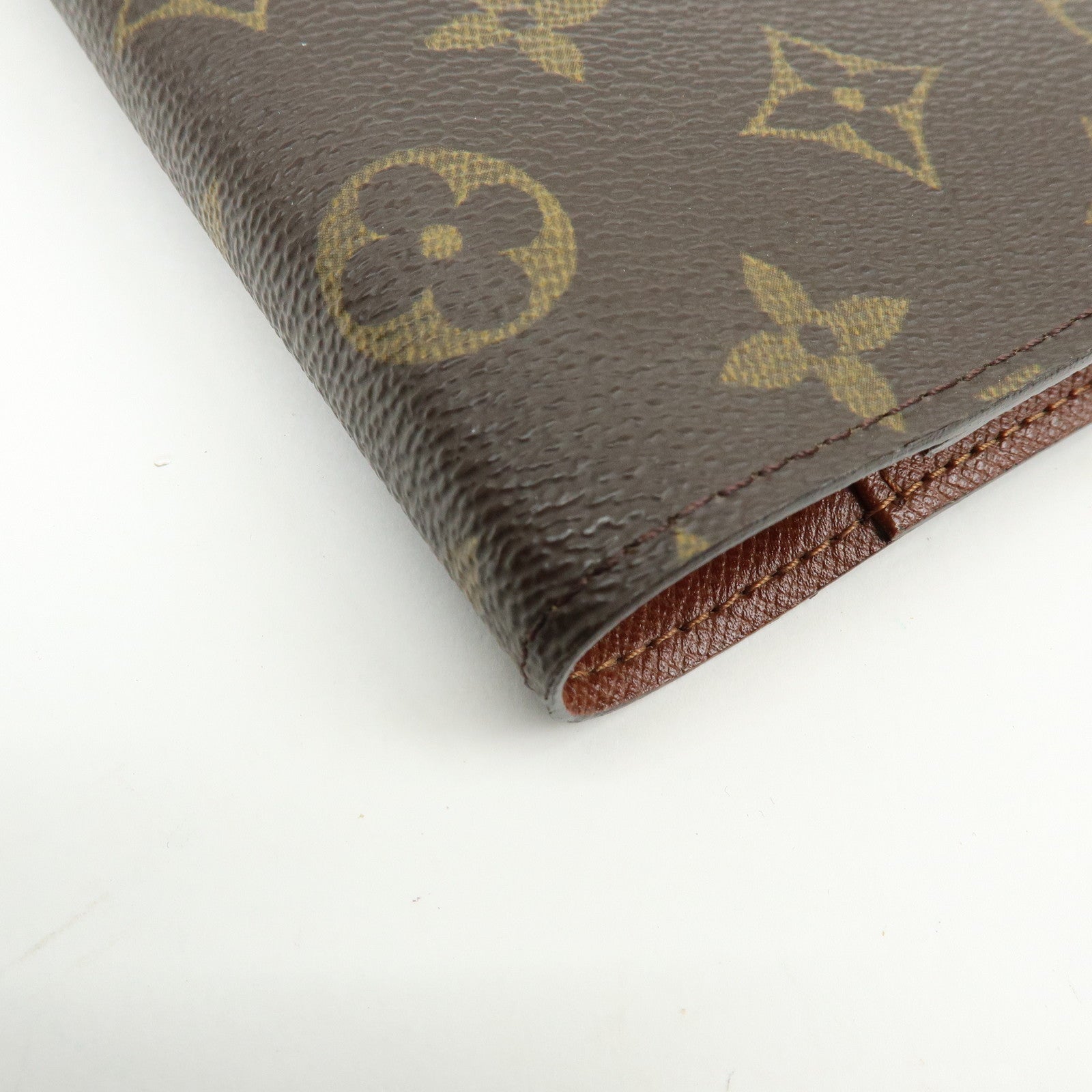 Louis Vuitton Monogram Agenda PM Planner Cover Brown R20005