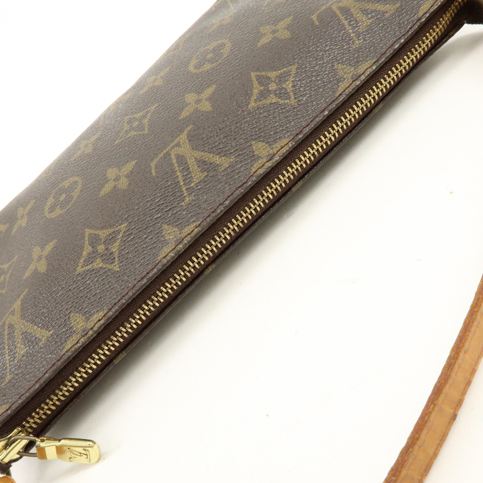 Louis Vuitton Monogram Pochette Accessoires Pouch Hand Bag M51980