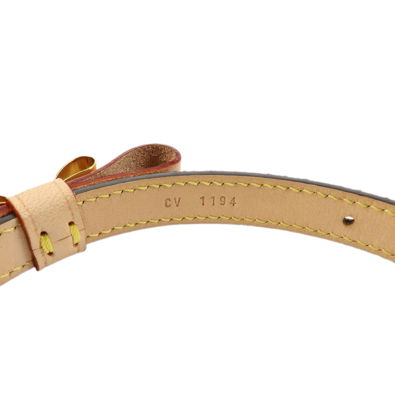 Louis Vuitton Monogram Canvas Collier Baxter XS Dog Collar M58073