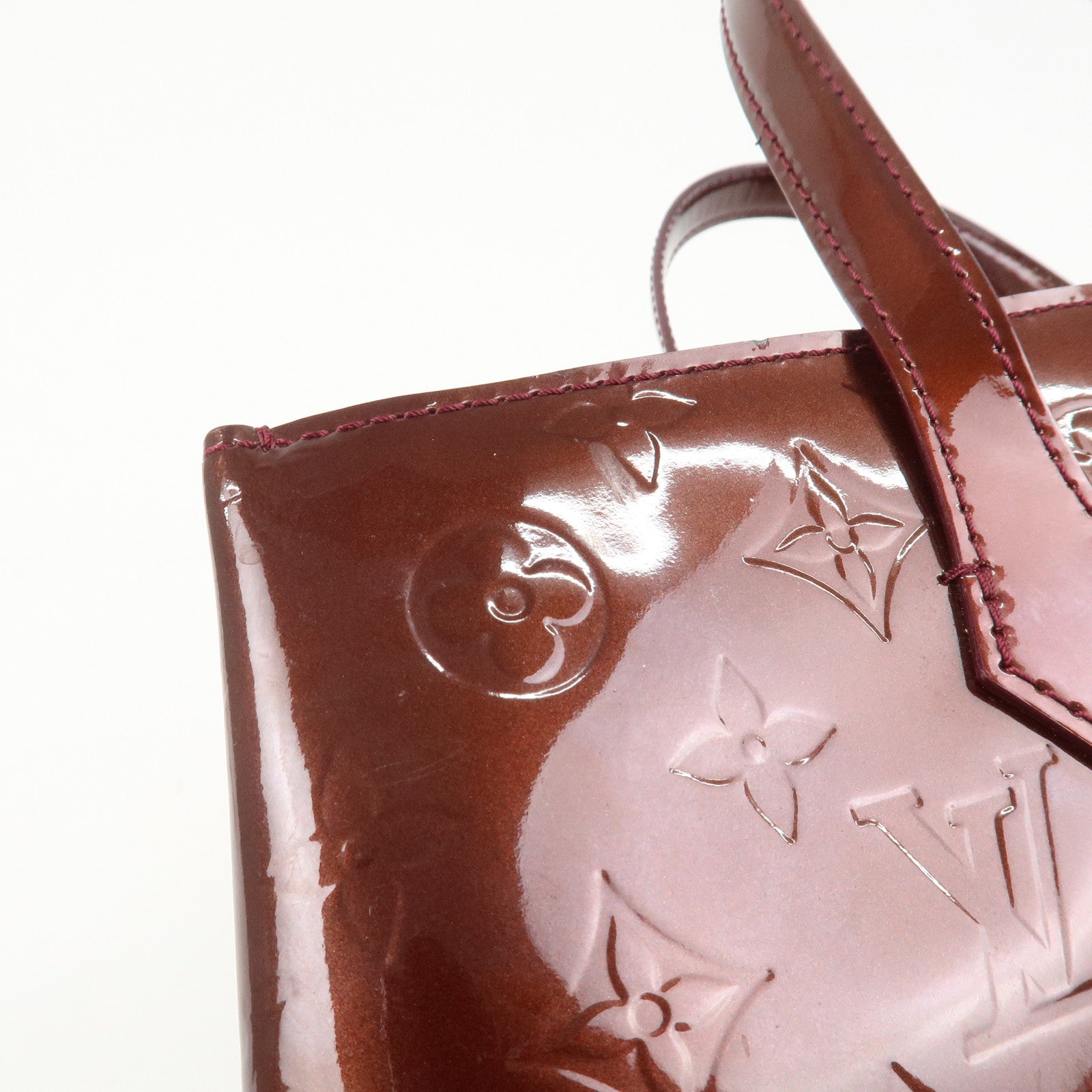 Louis Vuitton Monogram Vernis Wilshire PM Rouge Faurviste M91644