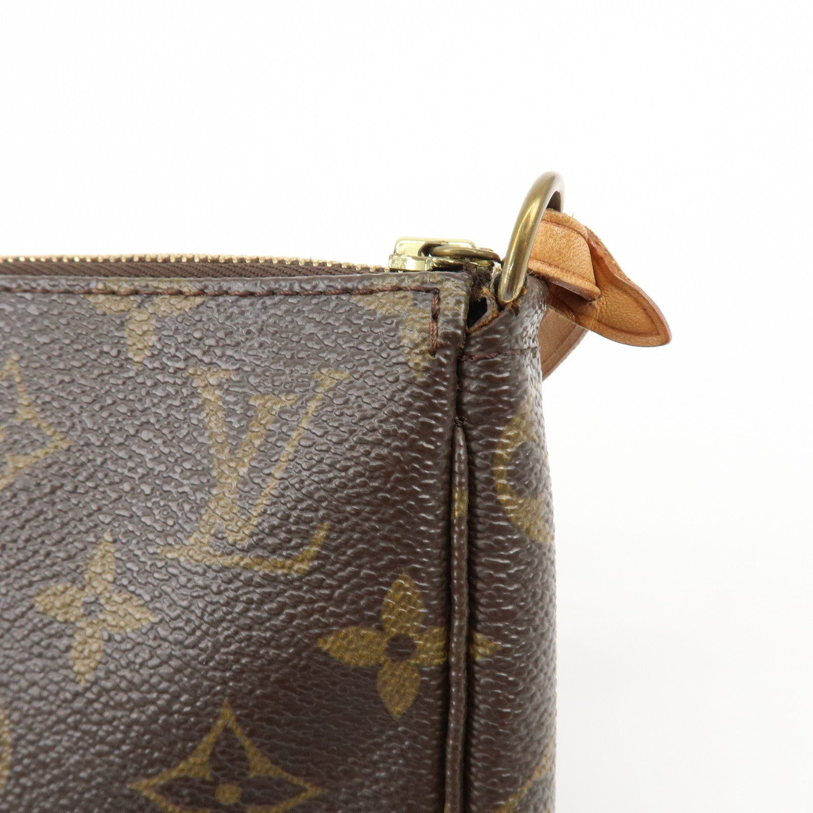 Louis Vuitton Monogram Pochette Accessoires Pouch Hand Bag M51980