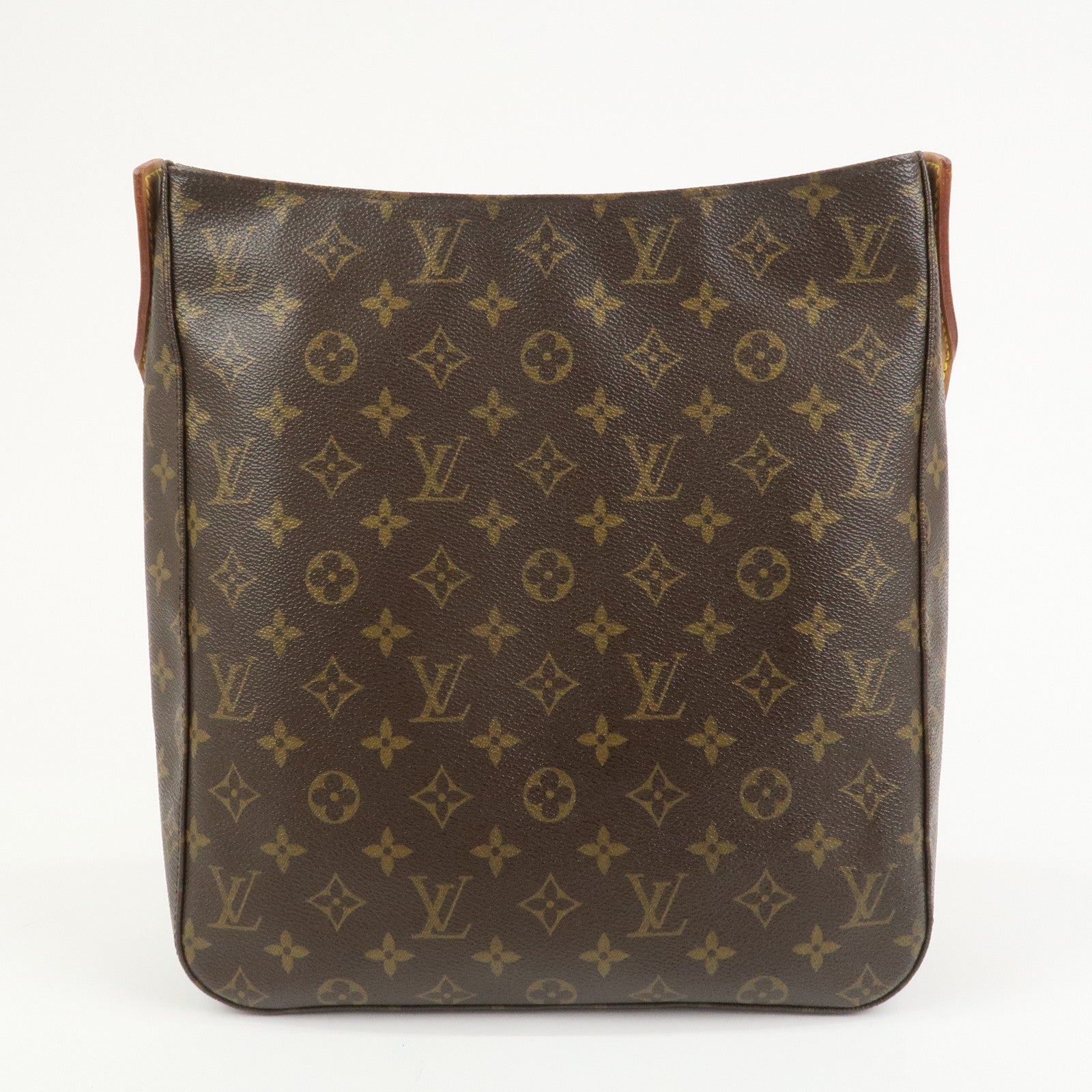 Louis Vuitton Monogram Looping GM Shoulder Bag Brown M51145