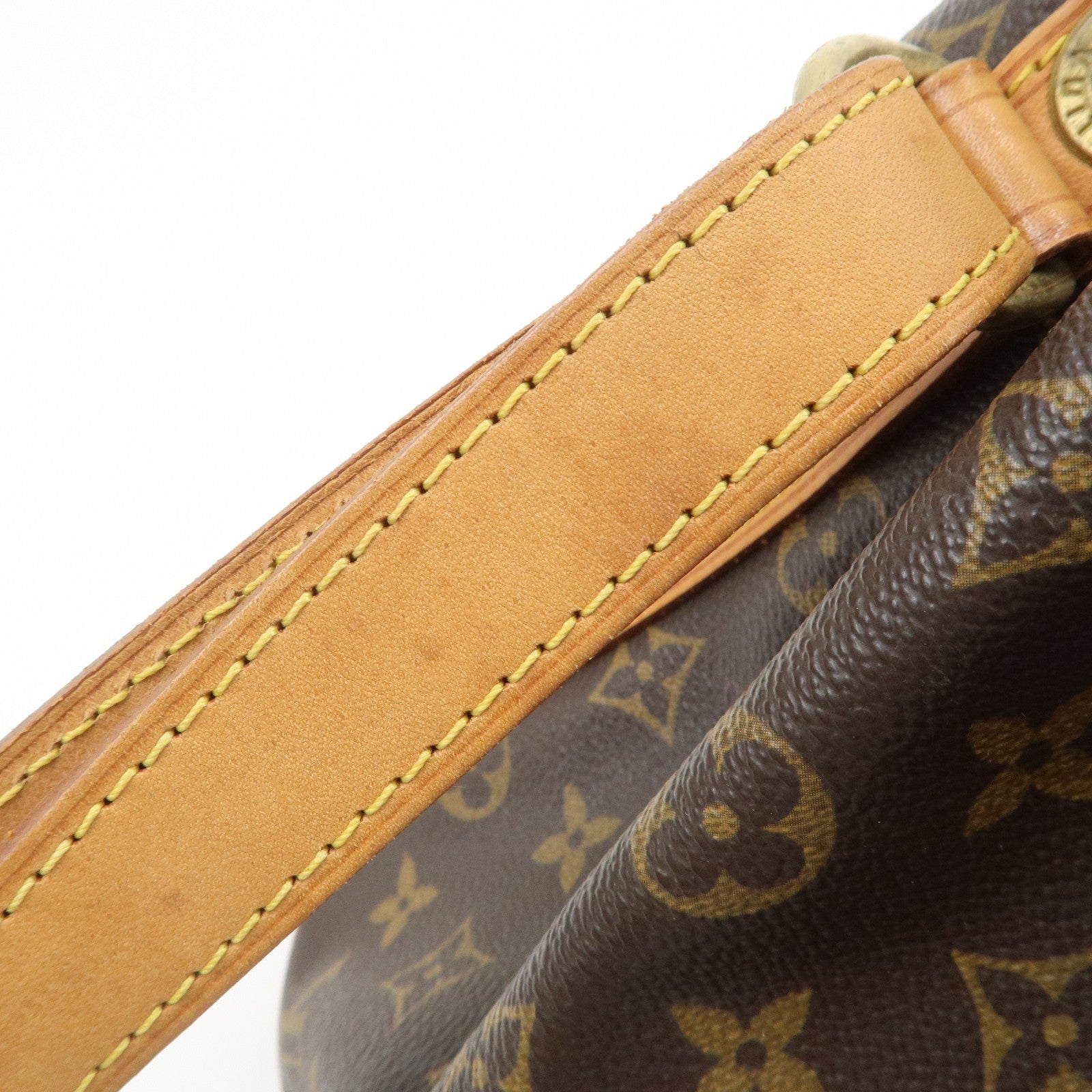 Louis Vuitton Monogram Petit Noe Shoulder Bag Brown M42226