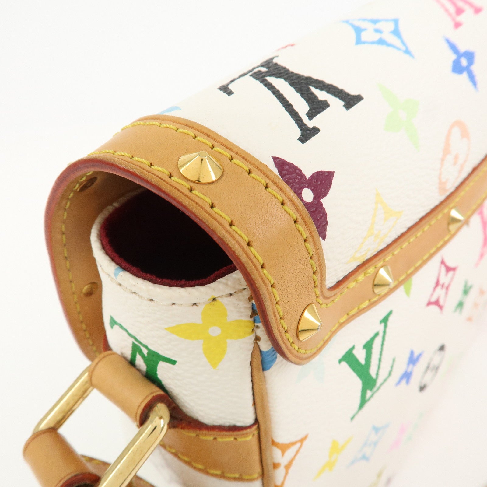 Louis Vuitton Monogram Multicolor Sologne Shoulder Bag Blanc M92661