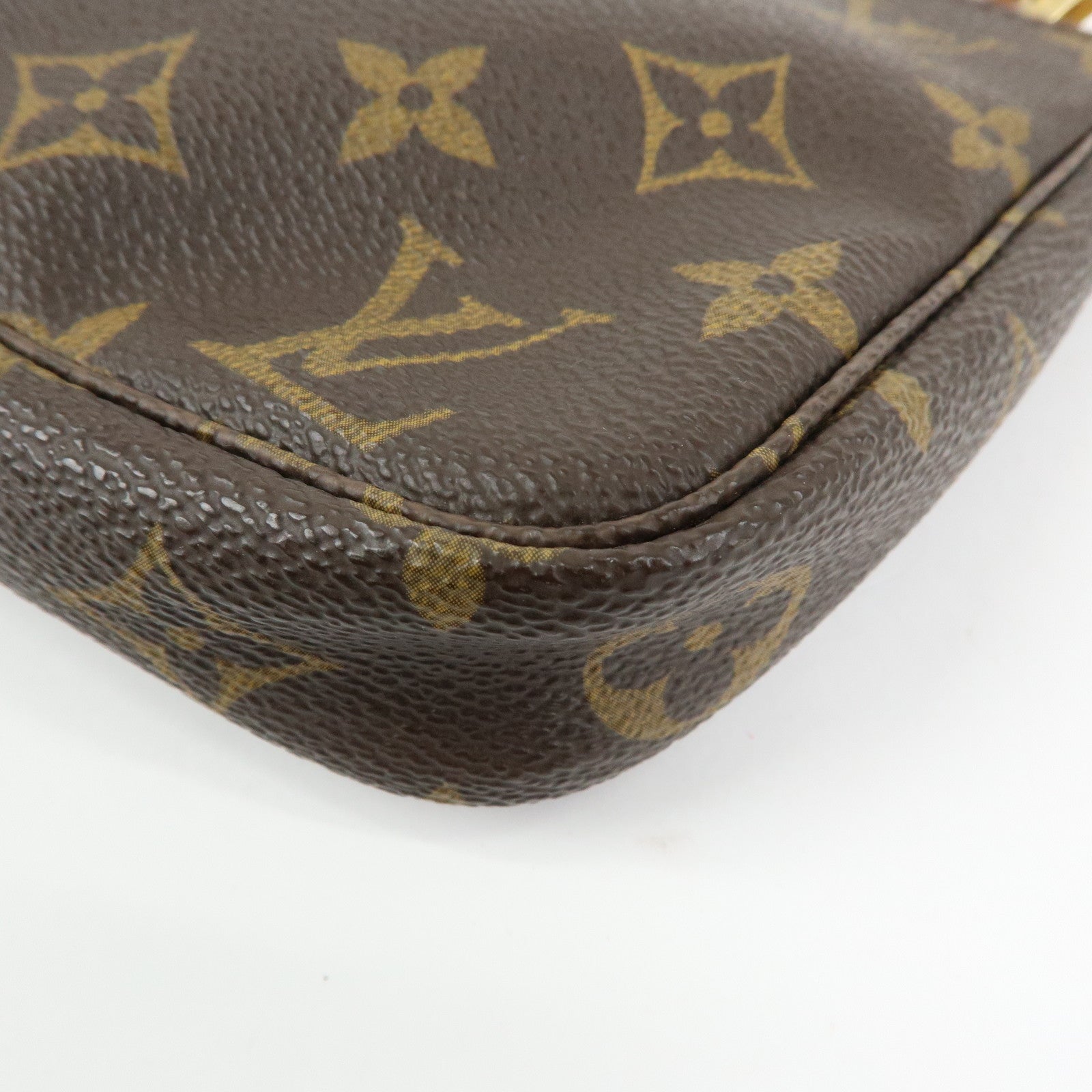 Louis Vuitton Monogram Pochette Accessoires Pouch Hand Bag M51980