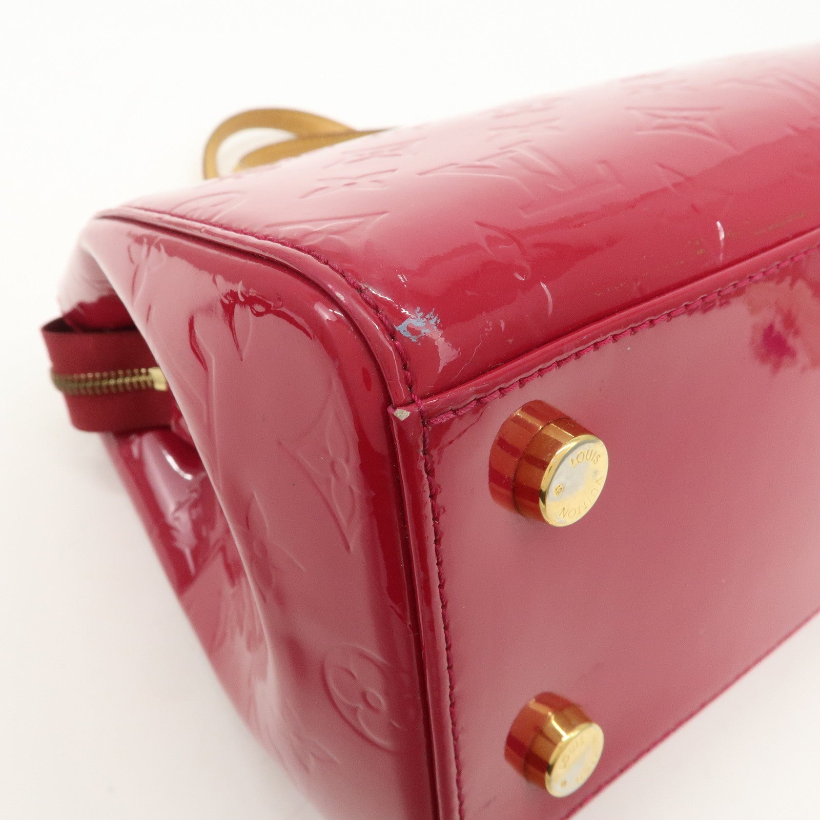 Louis Vuitton Vernis Brea MM 2Way Bag Hand Bag RoseIndien M91798
