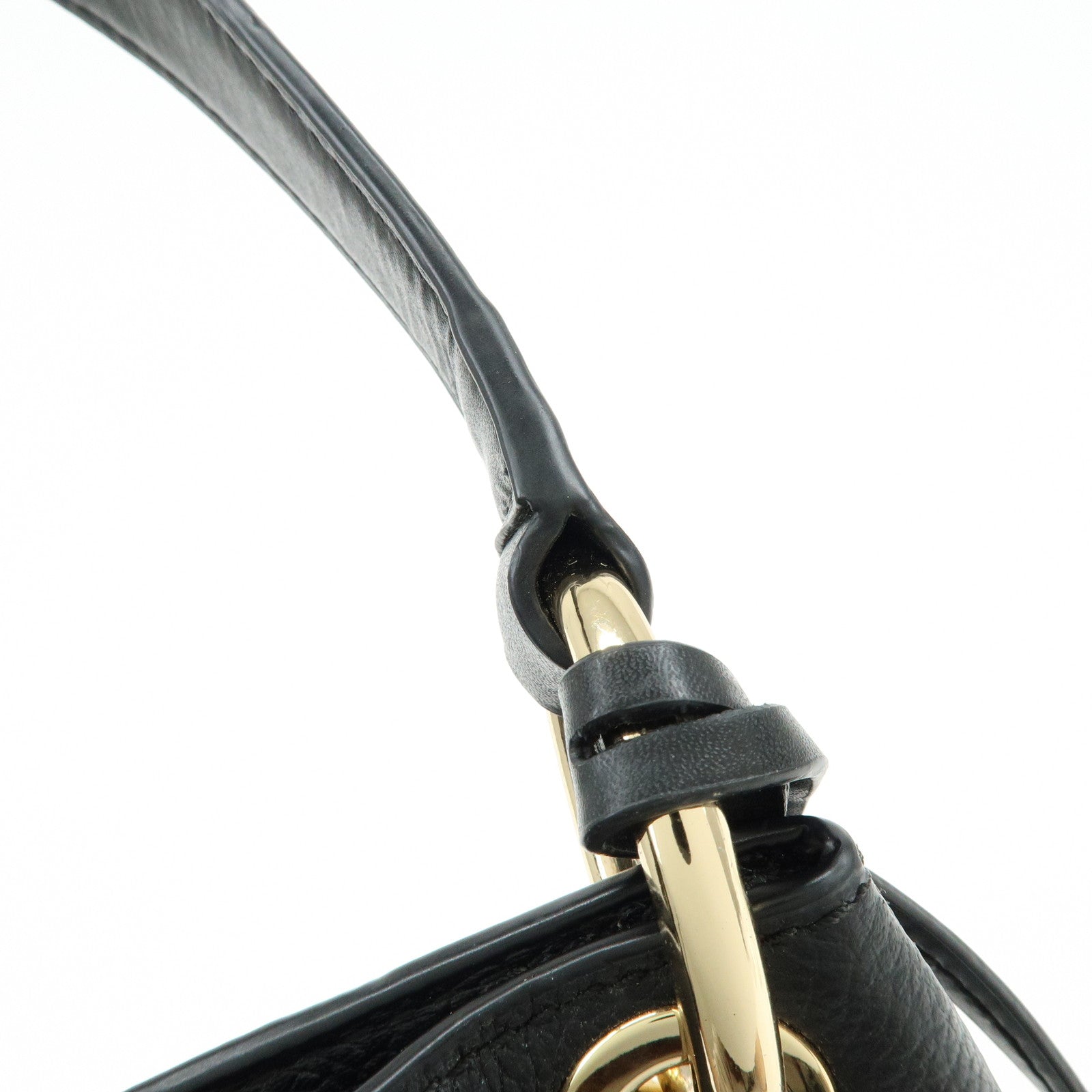 MICHAEL KORS Nicole Leather Shoulder Bag Tote Bag Black