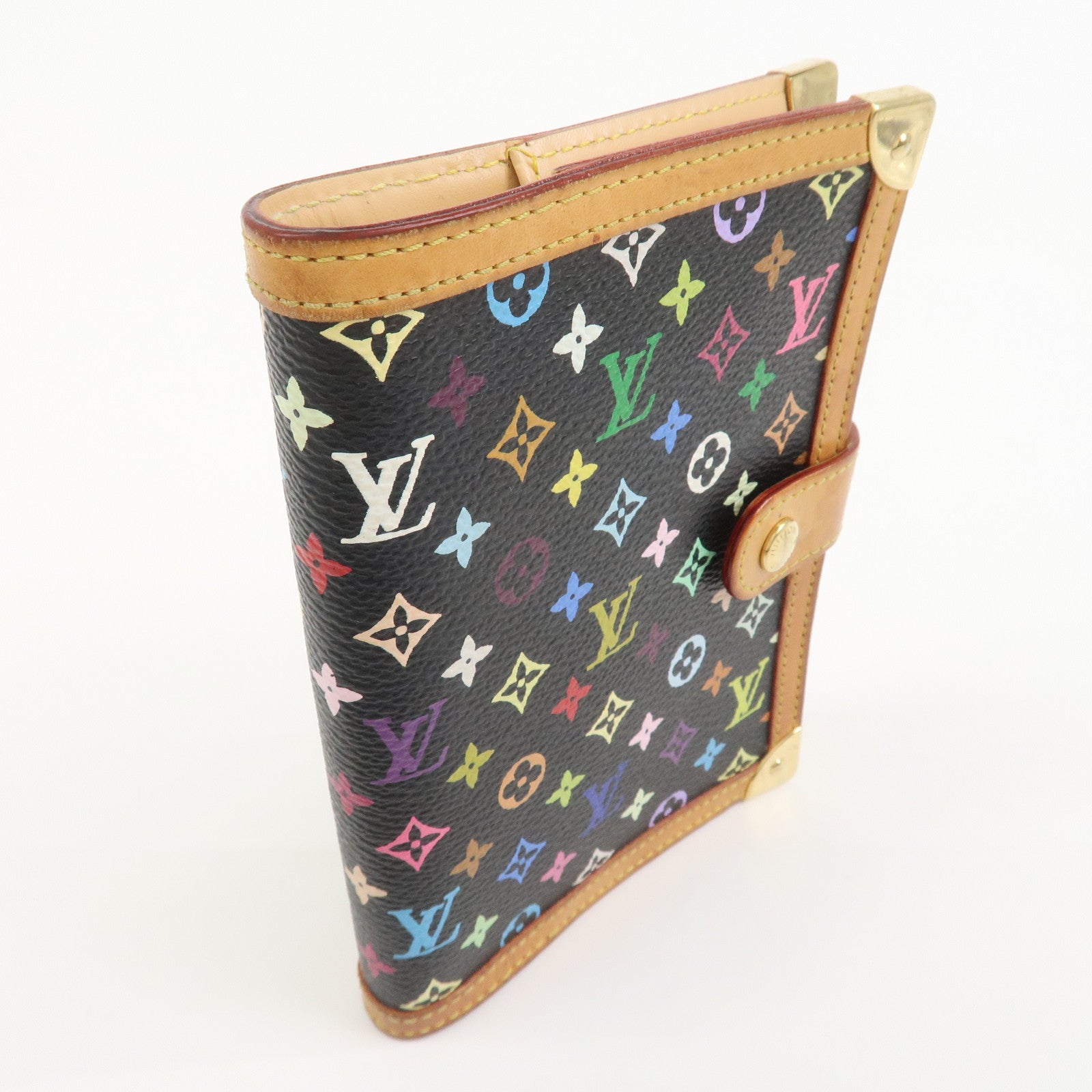 Louis Vuitton Monogram Multi Color Agenda PM Planner Cover R20895