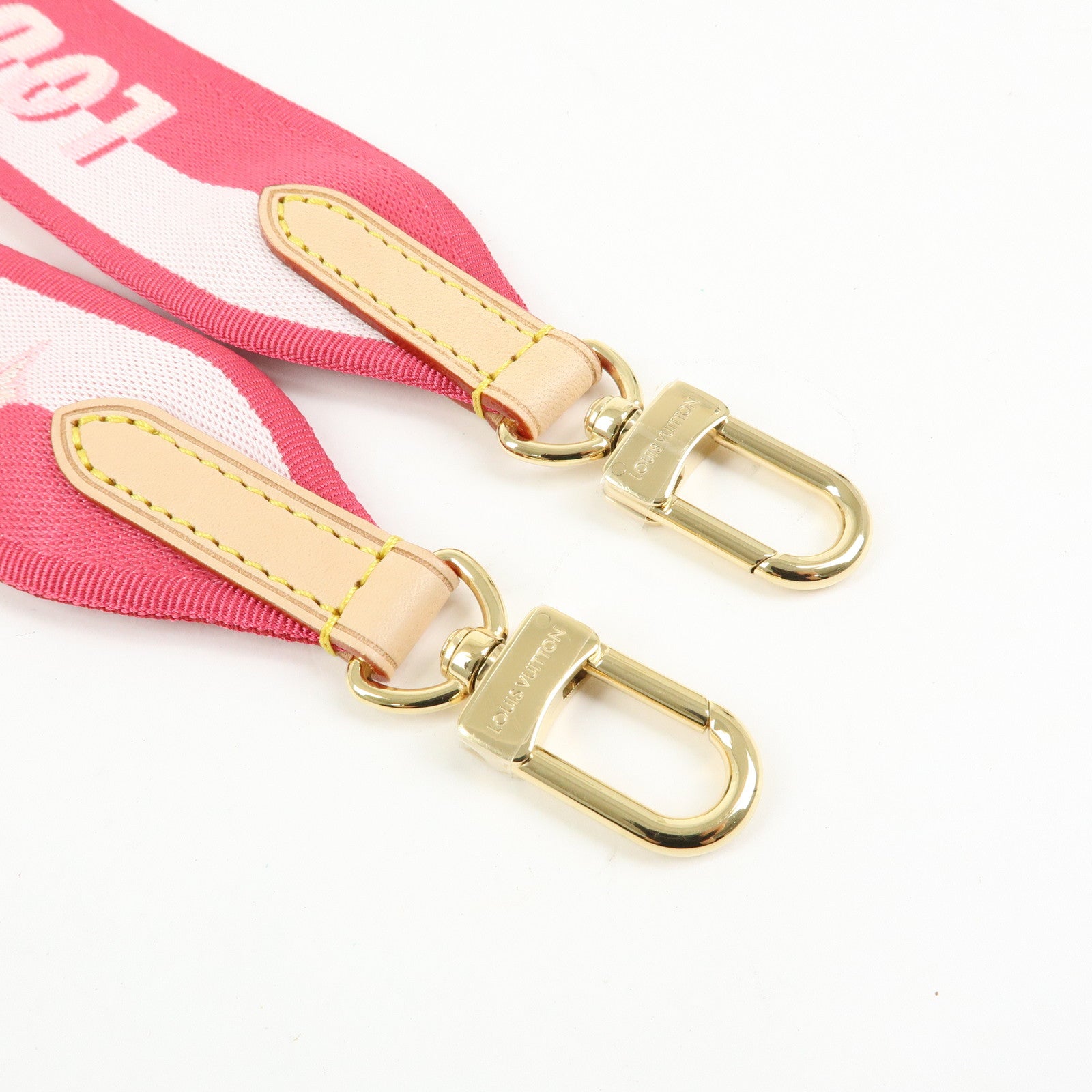 Louis Vuitton Adjustable Shoulder Strap for Neverfull BB Rose Peony