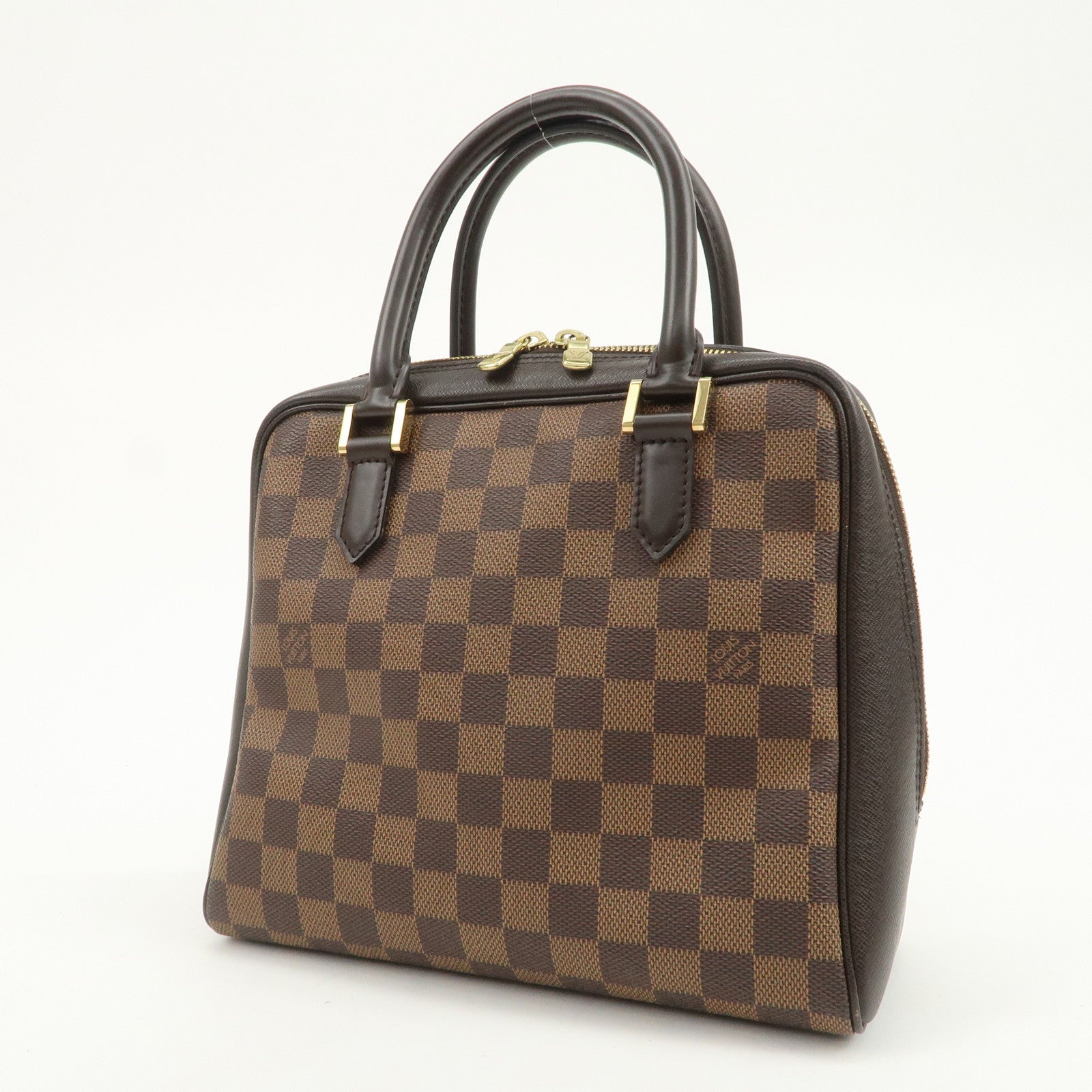 Louis Vuitton Damier Canvas Brera Hand Bag Ebene N51150