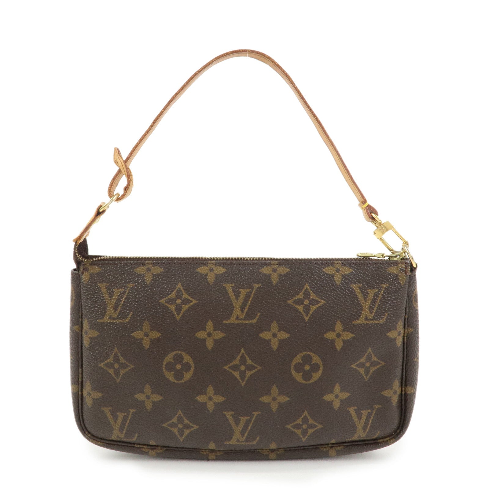 Louis Vuitton Monogram Pochette Accessoires Pouch Hand Bag M51980