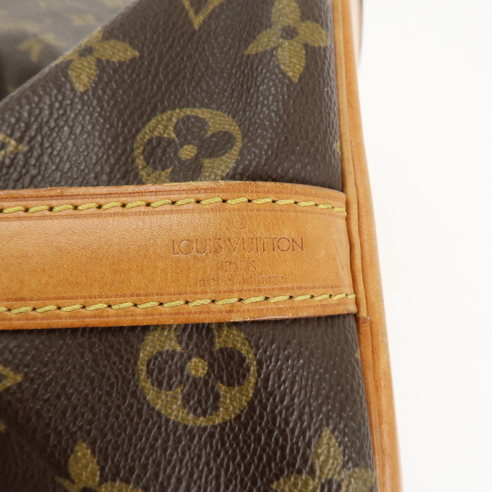 Louis Vuitton Monogram Petit Noe Shoulder Bag Brown M42226