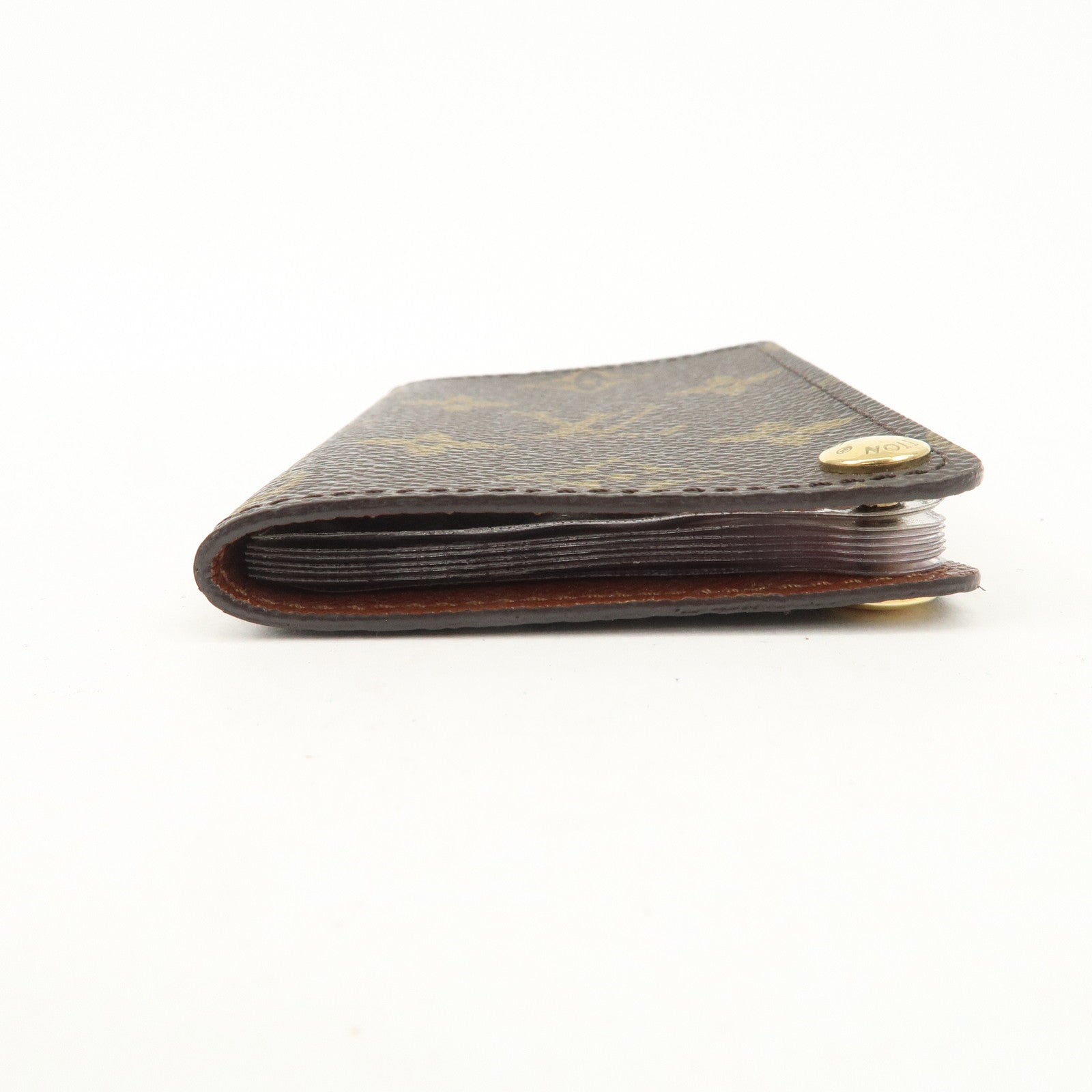 Louis Vuitton Monogram Set of 2 Porte Cartes Credit Pression M60937 Used