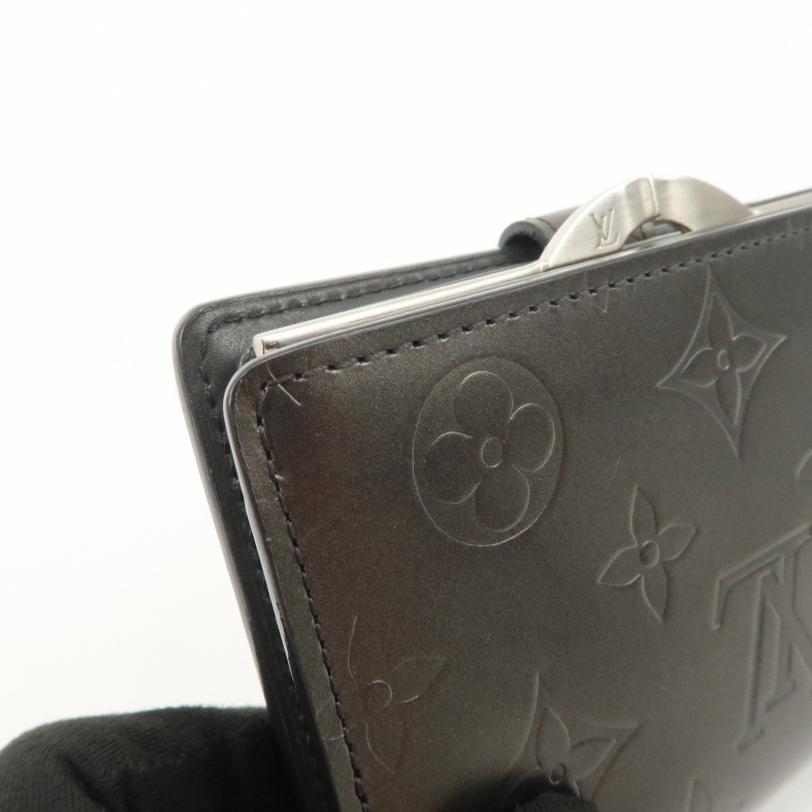 Louis Vuitton Monogram Matte Portefeuille Viennois Noir M65147