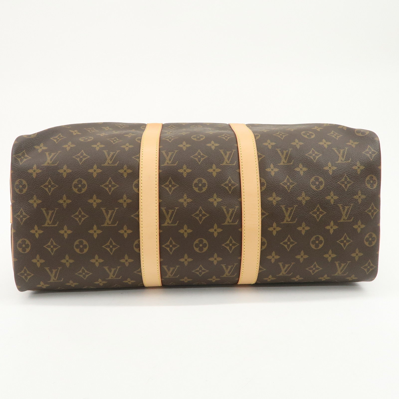 Louis Vuitton Monogram Keep All 50 Bandouliere Boston Bag M41416