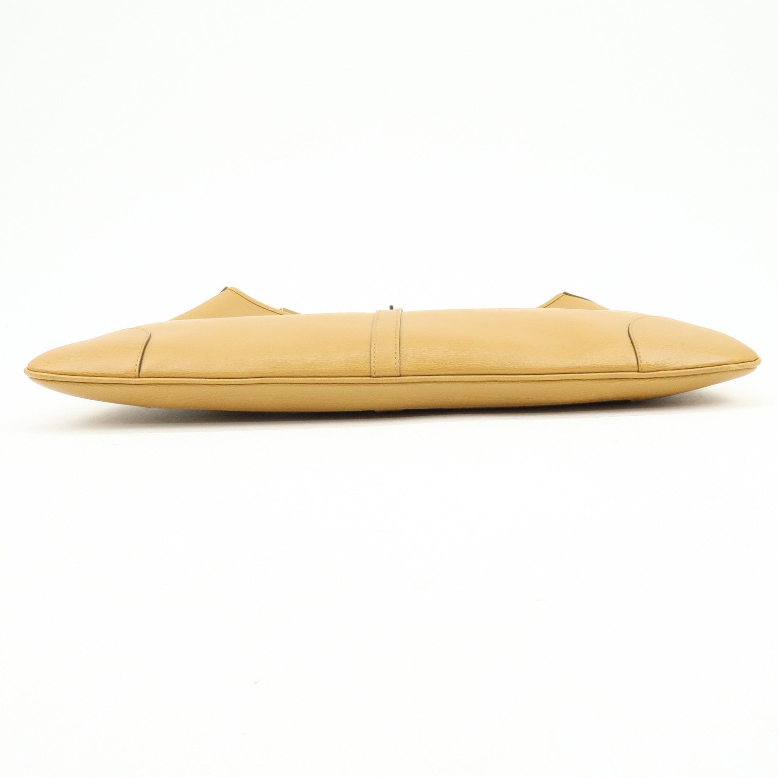 GUCCI Bamboo Jackie Leather Shoulder Bag Hand Bag Yellow 001 4061