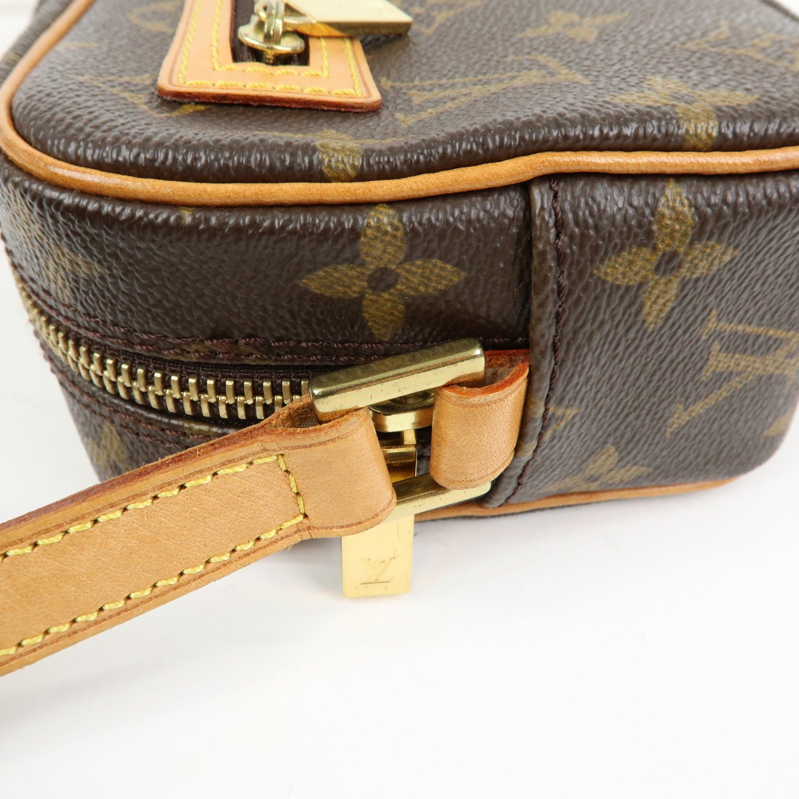 Louis Vuitton Monogram Pochette Cite Shoulder Bag Brown M51183