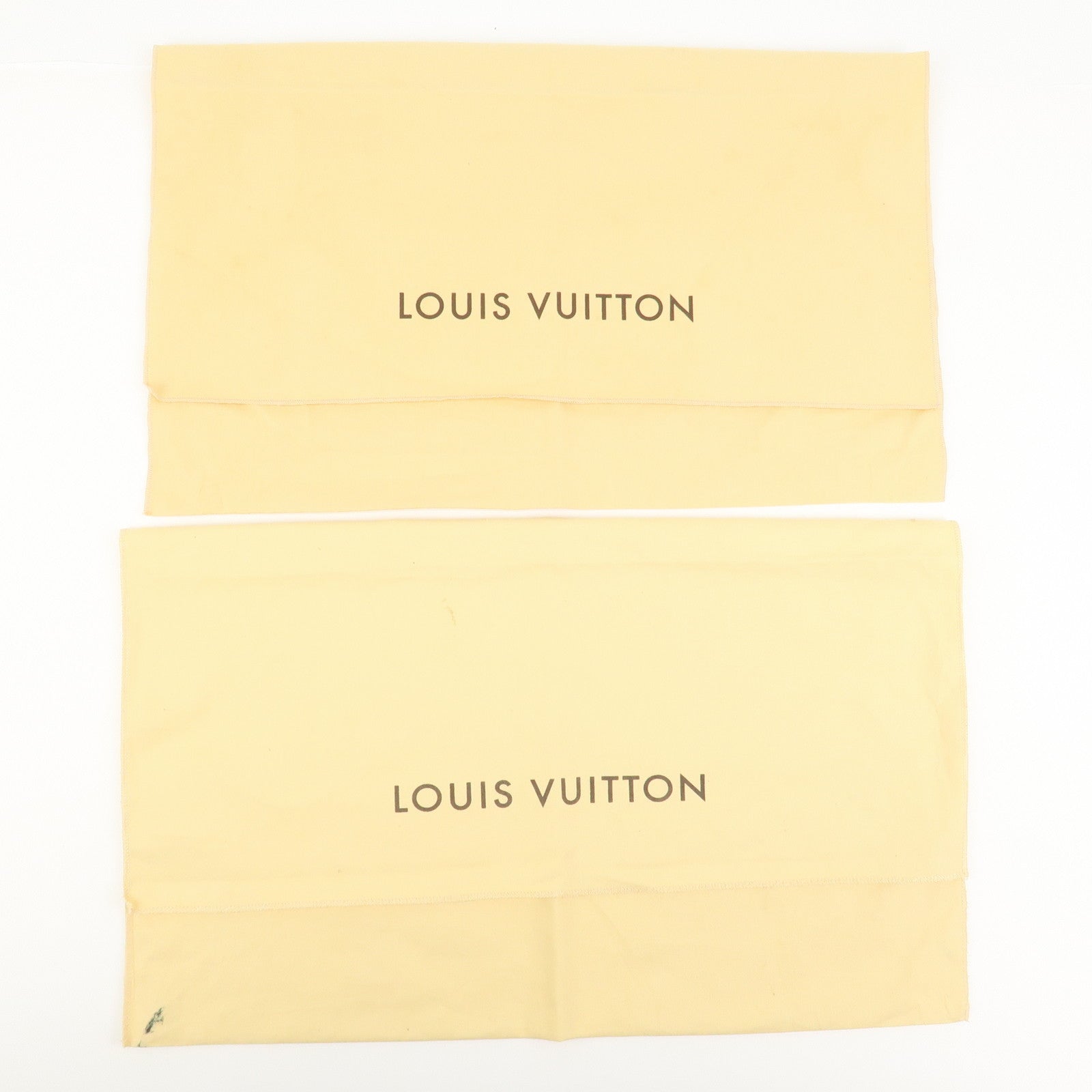 Louis Vuitton Set of 11 Dust Bag Storage Bag Flap Beige