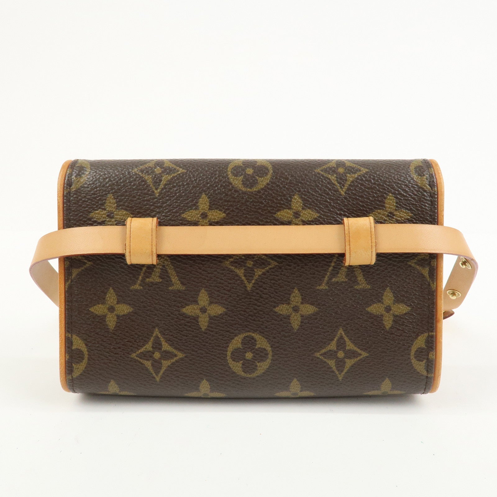 Louis Vuitton Monogram Pochette Florentine Waist Bag Belt M51855