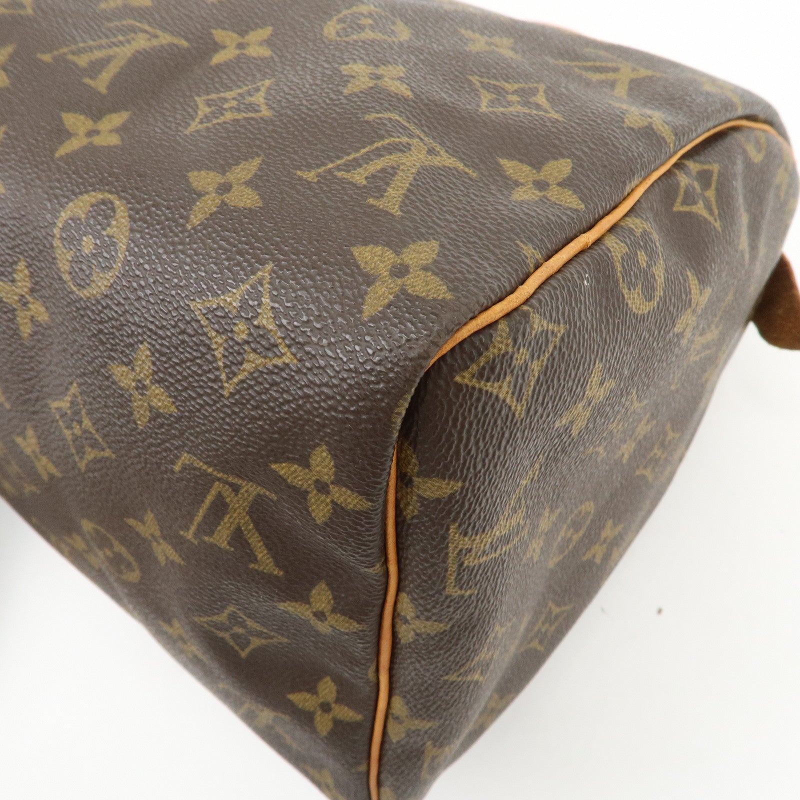 Louis Vuitton Monogram Speedy 30 Boston Bag Hand Bag Brown M41526
