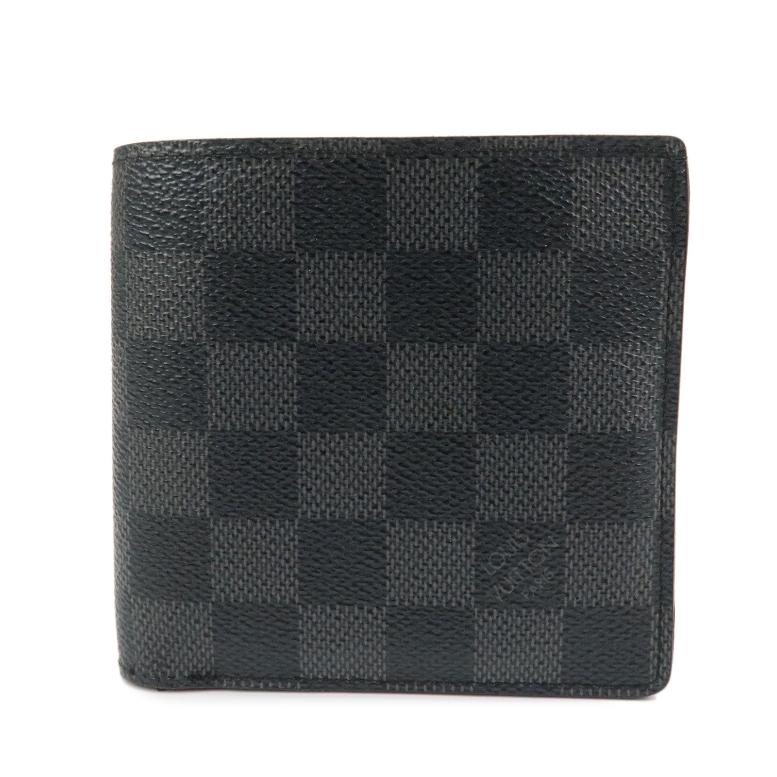 Louis Vuitton Damier Graphite Portefeuille Marco Wallet N62664