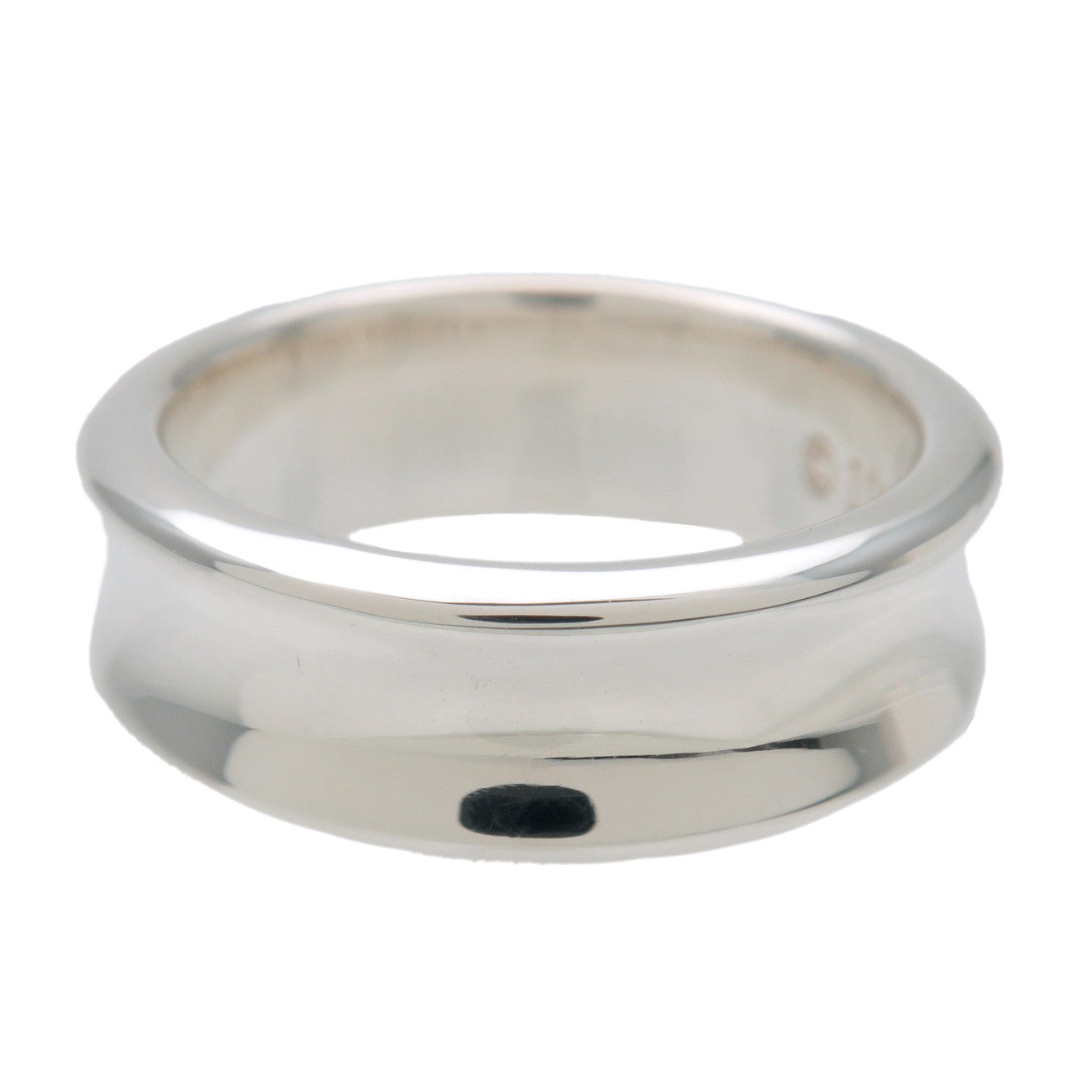 Tiffany & Co 1837 Narrow Ring Medium SV925 Silver US6.5 EU53 HK14