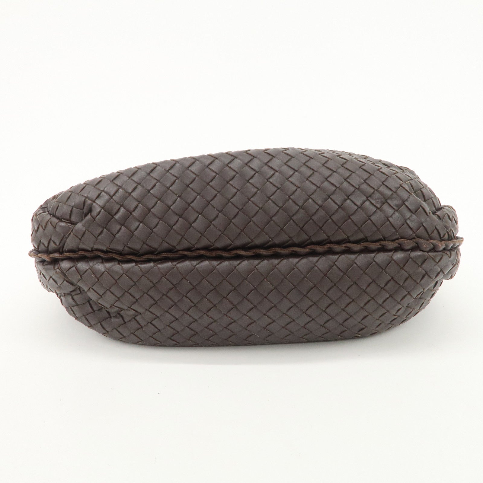 BOTTEGA VENETA Hobo Intrecciato Leather Shoulder Bag 232499
