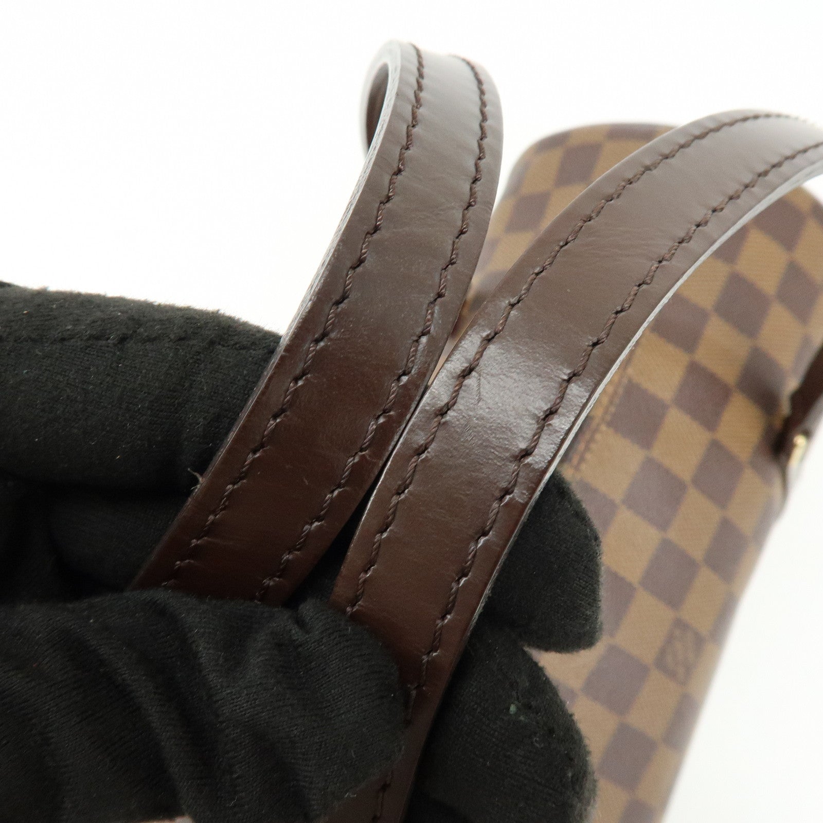 Louis Vuitton Damier Ebene Papillon 30 Hand Bag Brown N51303