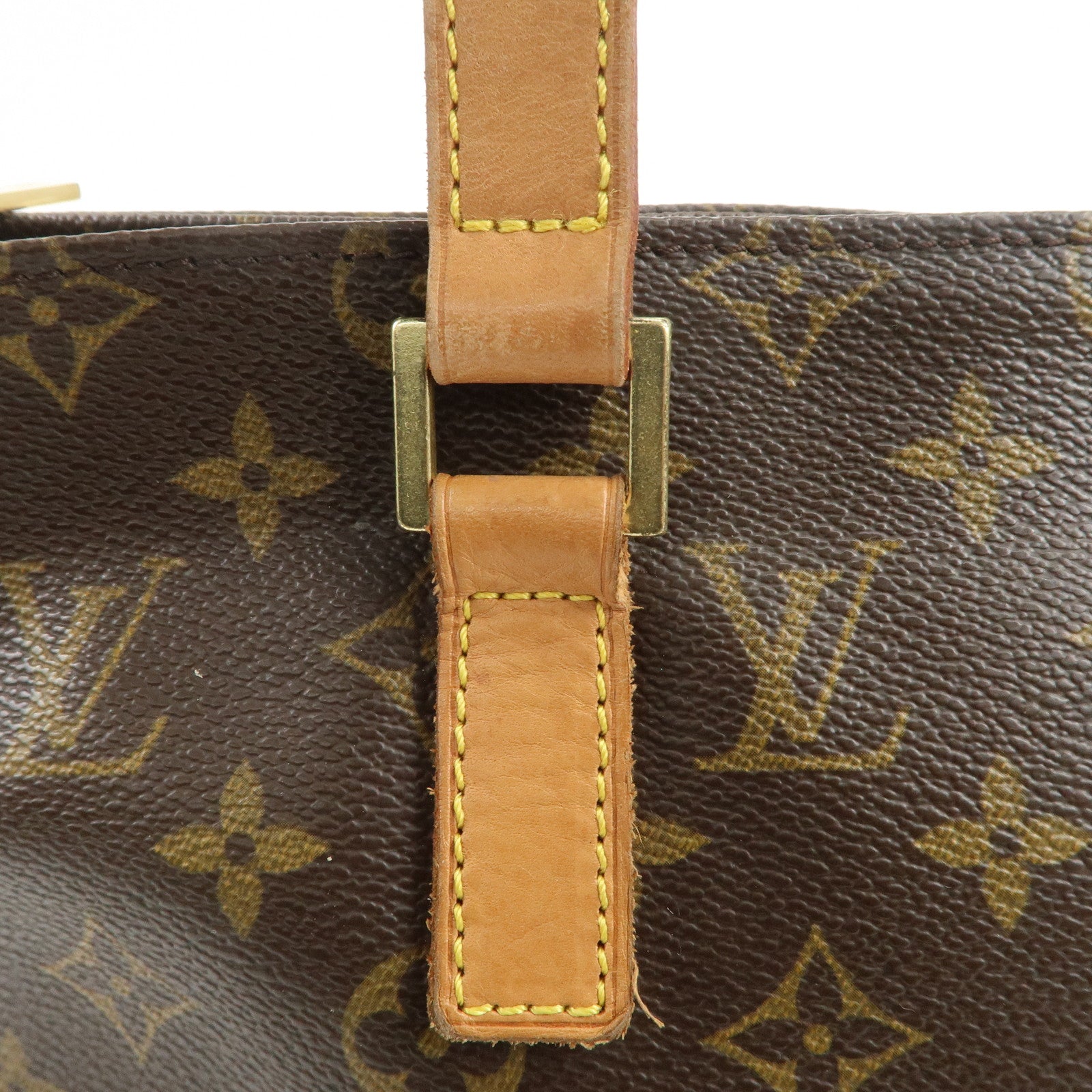 Louis Vuitton Monogram Cabas Piano Tote Bag Hand Bag M51148