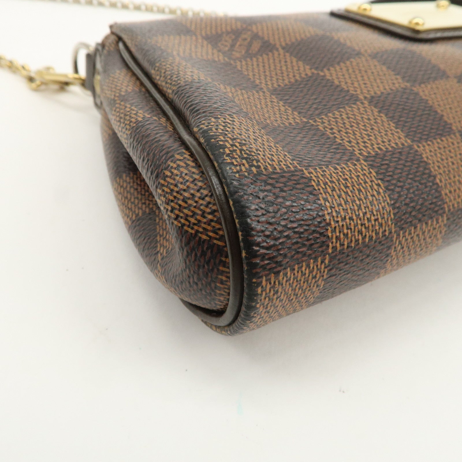Louis Vuitton Damier Eva 2Way Hand Shoulder Bag Damier Ebene N55213