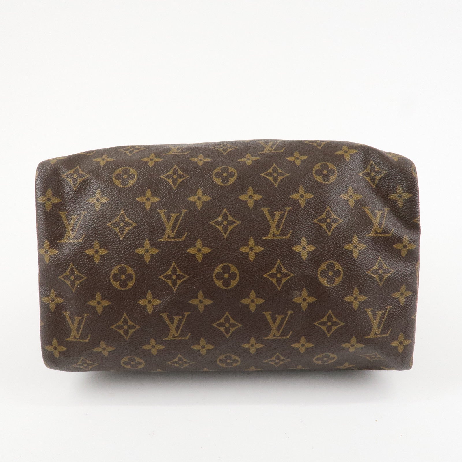 Louis Vuitton Monogram Speedy 30 Hand Bag Boston Bag M41526 Used