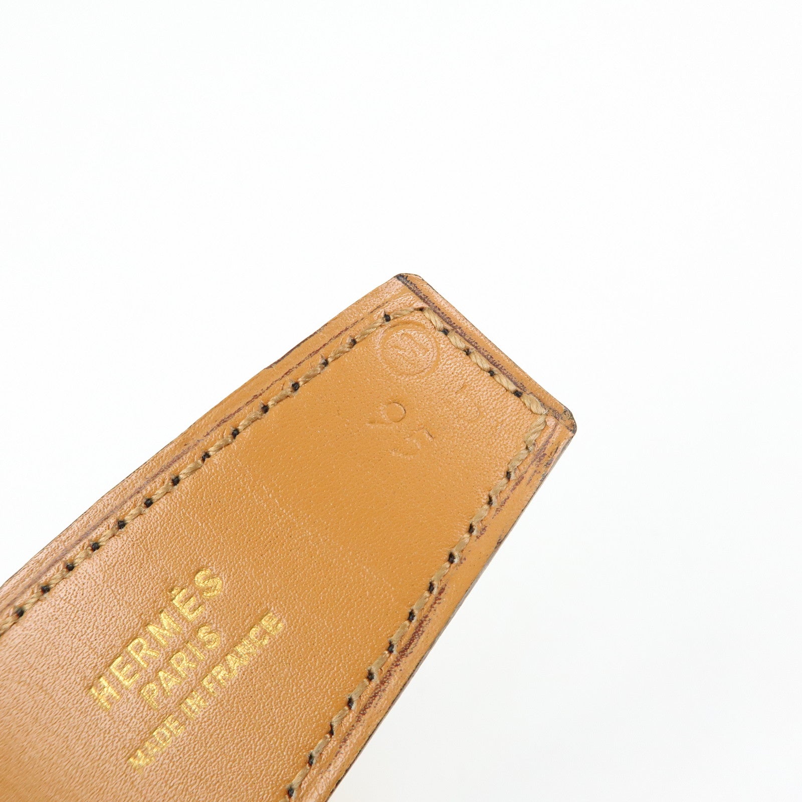 HERMES H Buckle Reversible Constance Belt