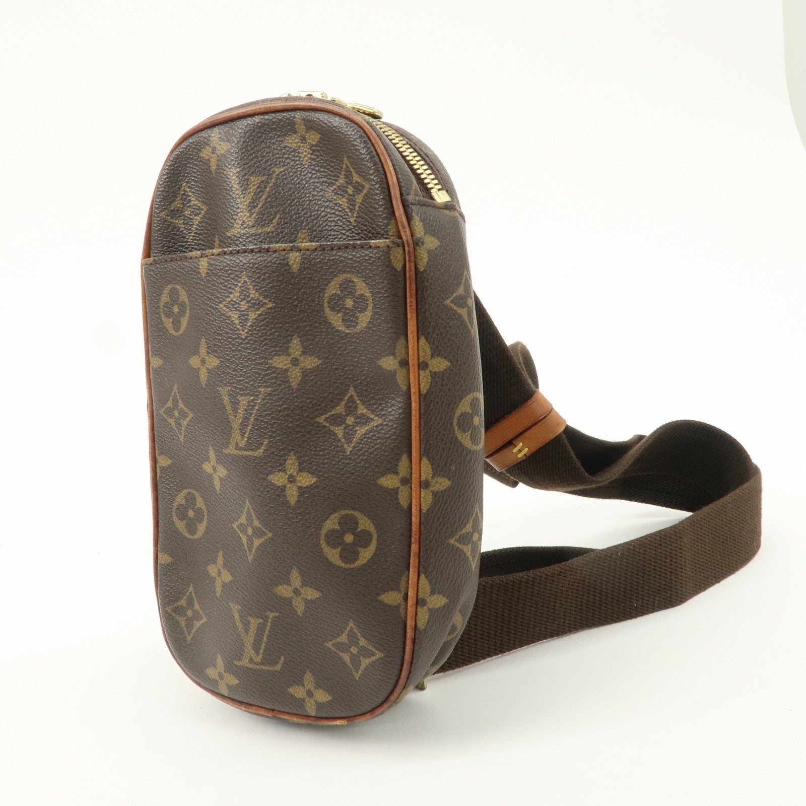 Louis Vuitton Monogram Pochette Gange Cross Body Bag M51870 Used