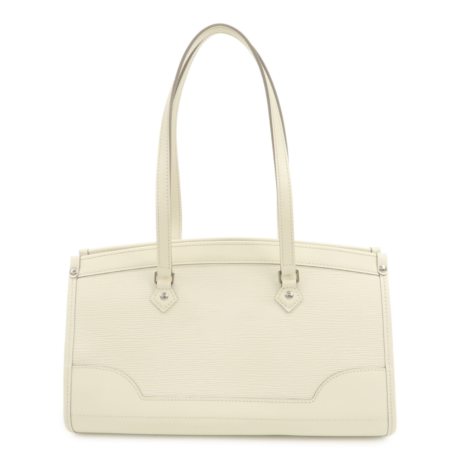 Louis Vuitton Epi Madeleine PM Hand Bag Ivoire White M5933J