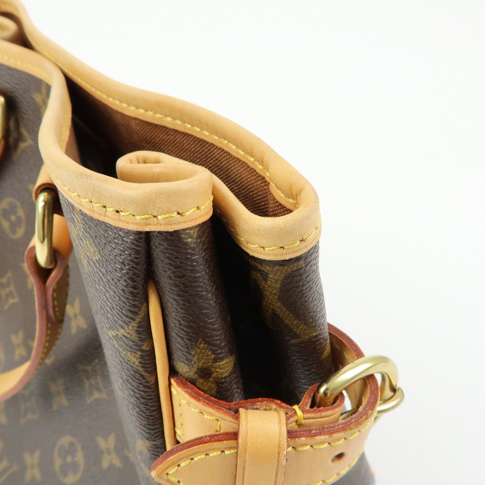 Louis Vuitton Monogram Batignolles Canvas Tote Bag Hand Bag M51156