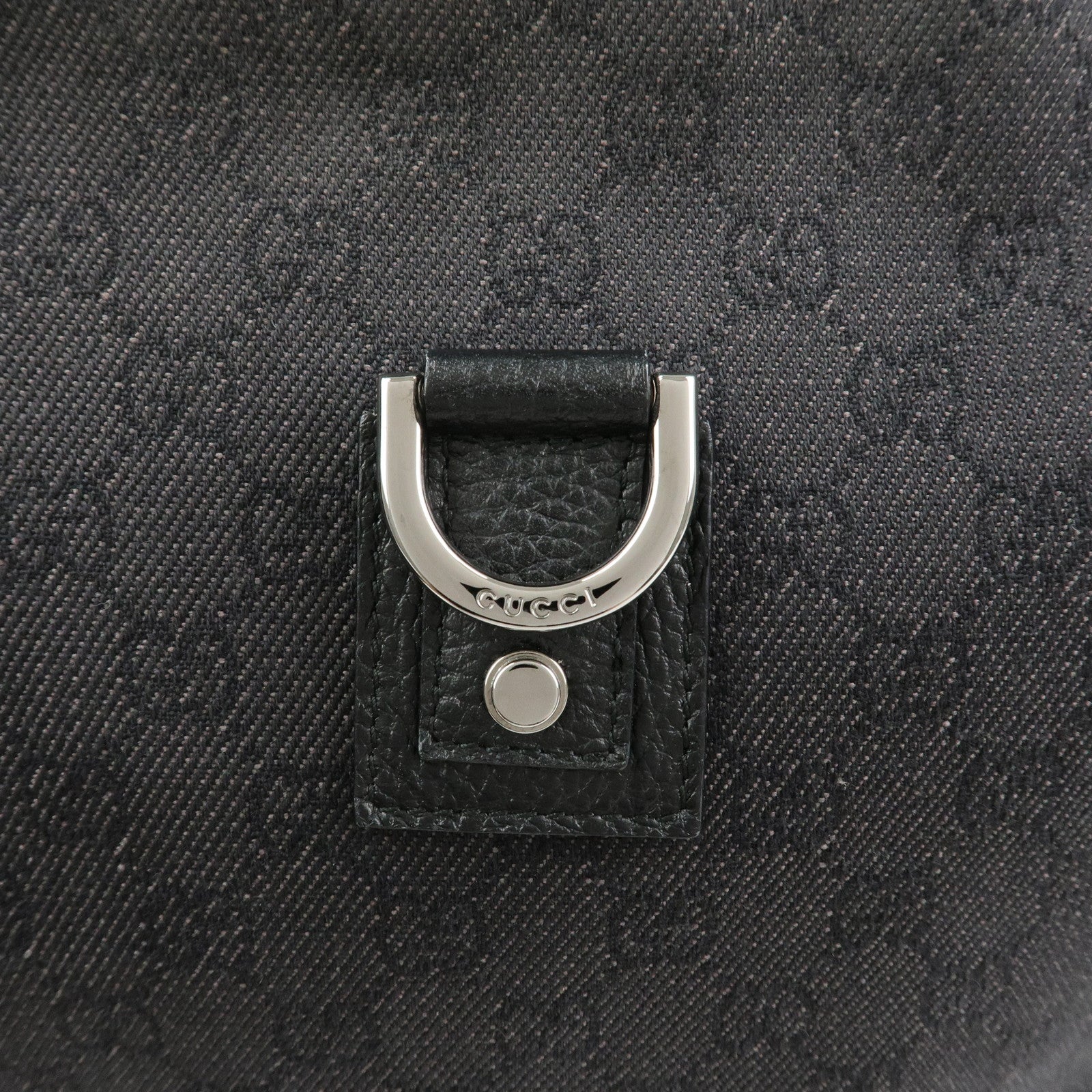 GUCCI Abbey GG Canvas Leather Shoulder Bag Crossbody Bag 268642